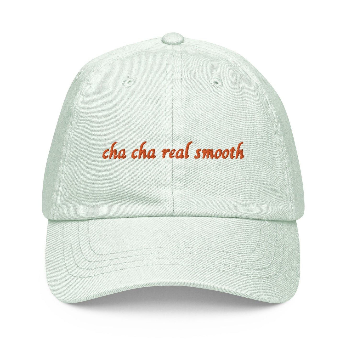 Cha Cha Slide Pastel Dad Hat - Gift for y2k millennial best friends - Cotton Embroidered Cap