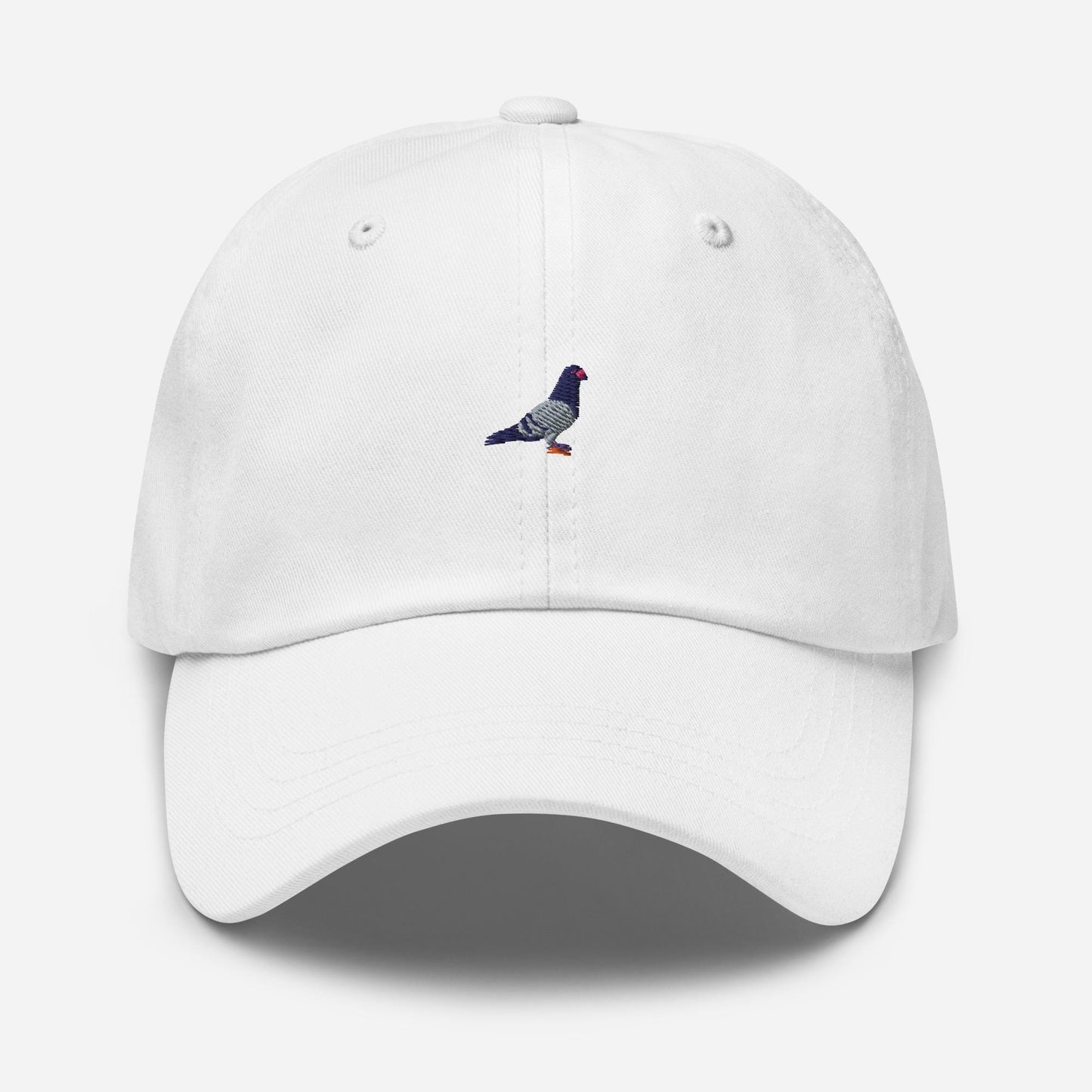 Pigeon Hat - Cotton Embroidered Dad Cap - Multiple Colors