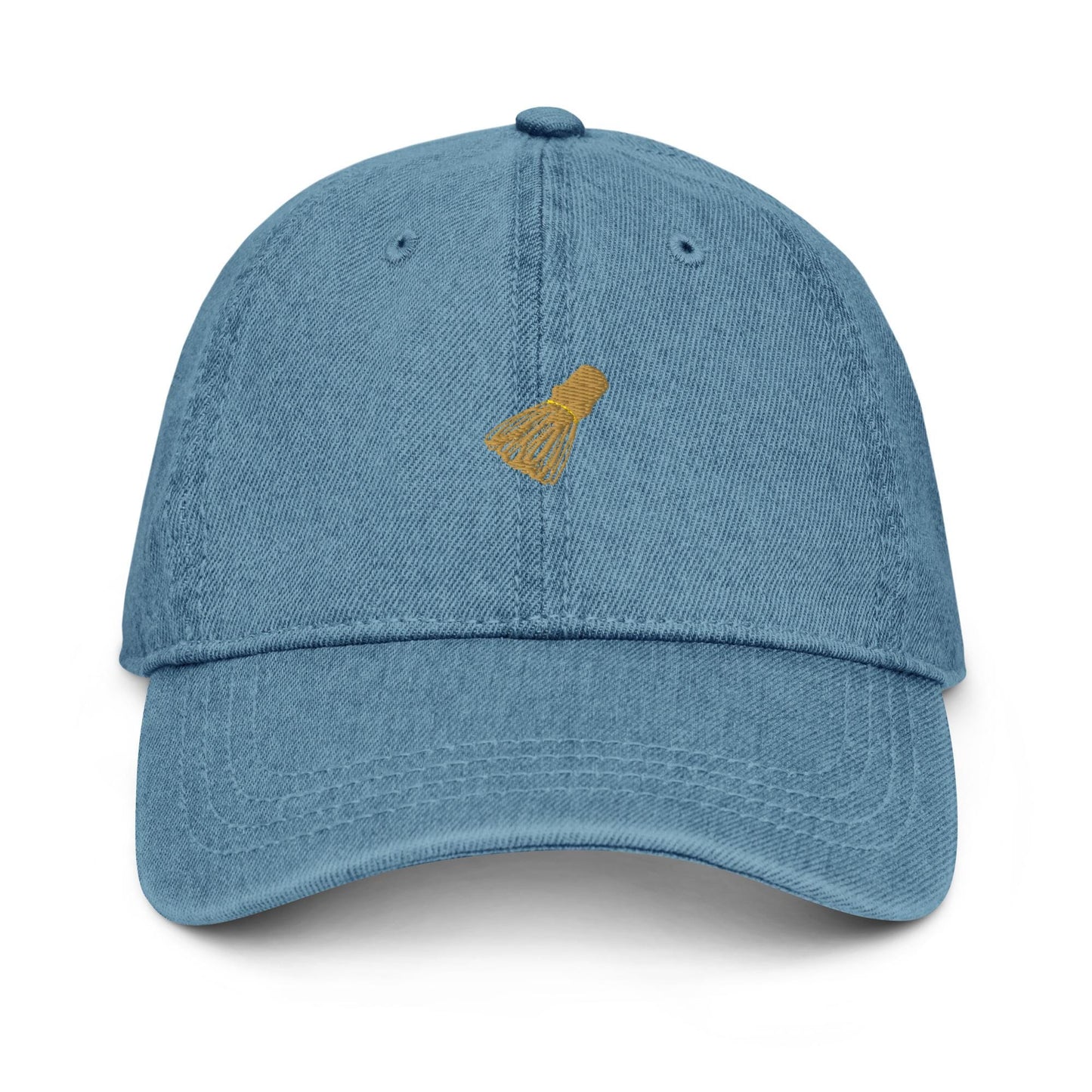 Matcha Whisk Embroidered Hat – Minimal Matcha Chasen Icon Dad Cap for Tea Lovers