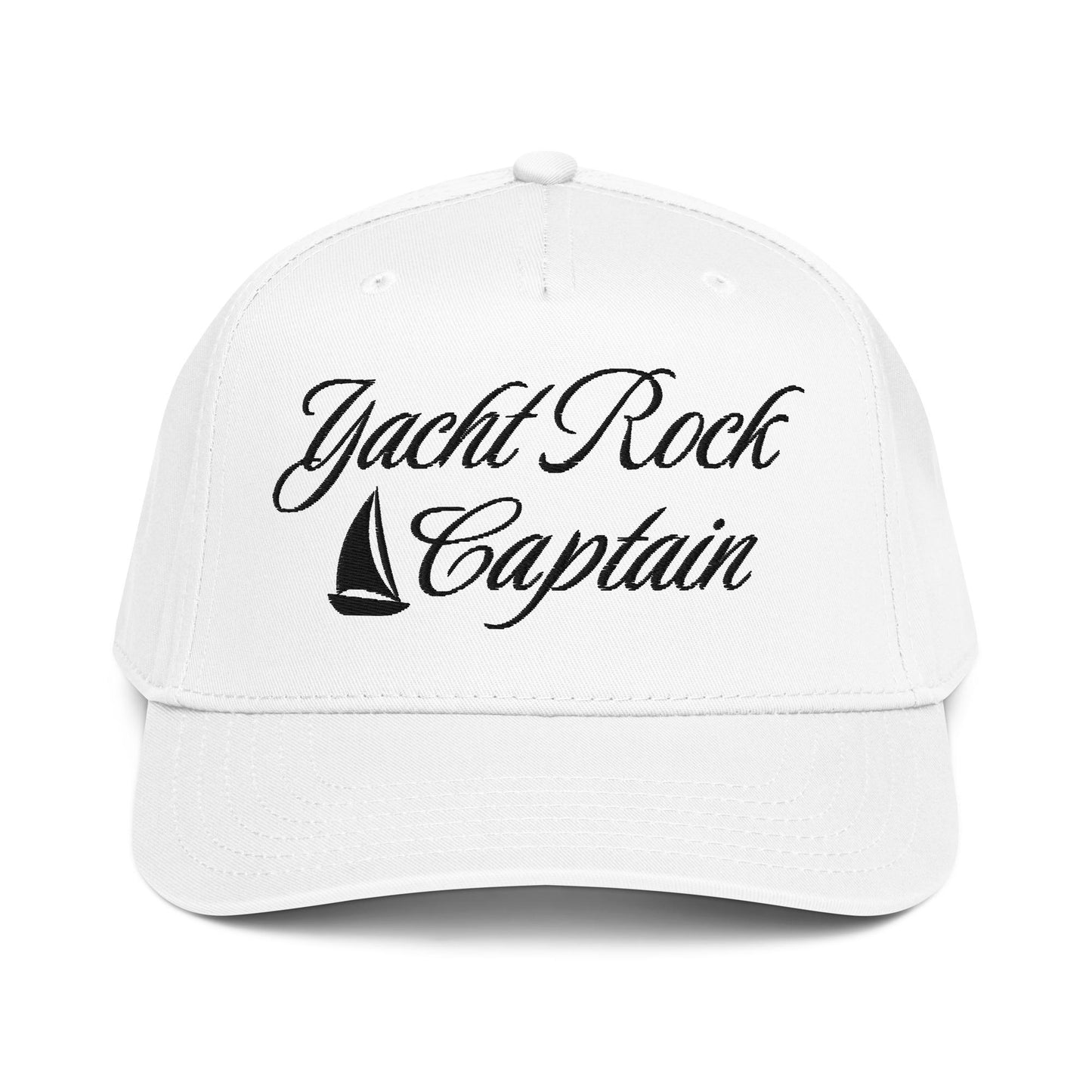 Yacht Rock Captain Two Tone Embroidered 5 Panel Snapback