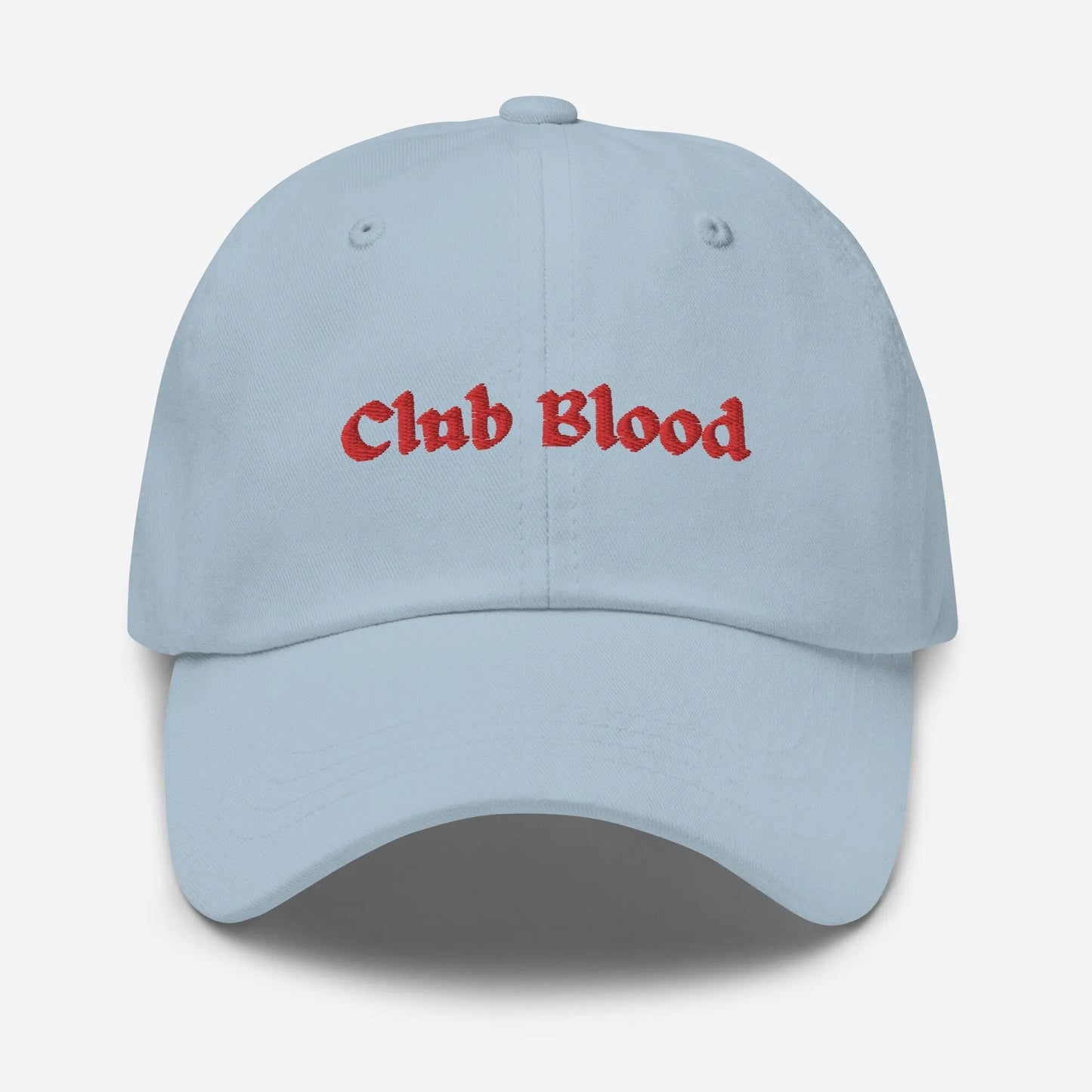 Blade Dad Hat - Club Blood - Embroidered Cotton Hat for Vampire Movie Fans - Evilwater Originals