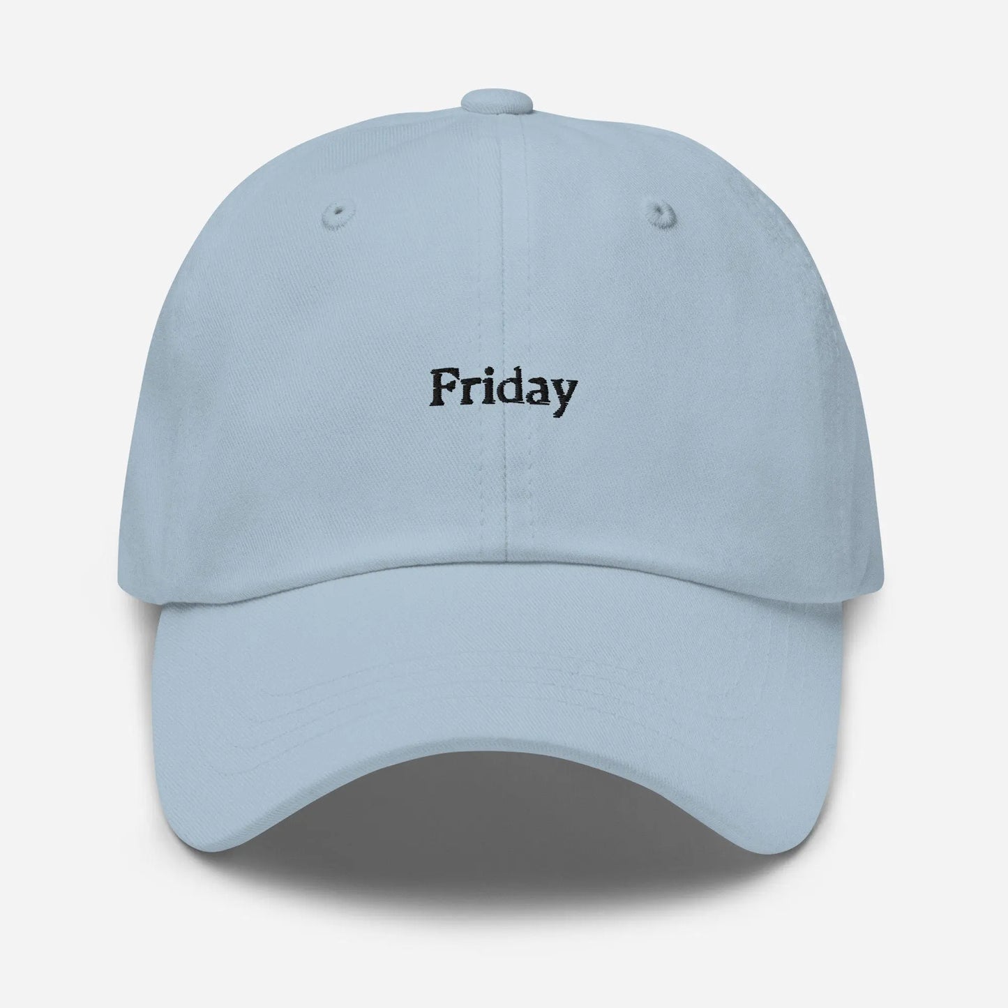 Friday Dad Hat - Daily Embroidered Cotton Cap