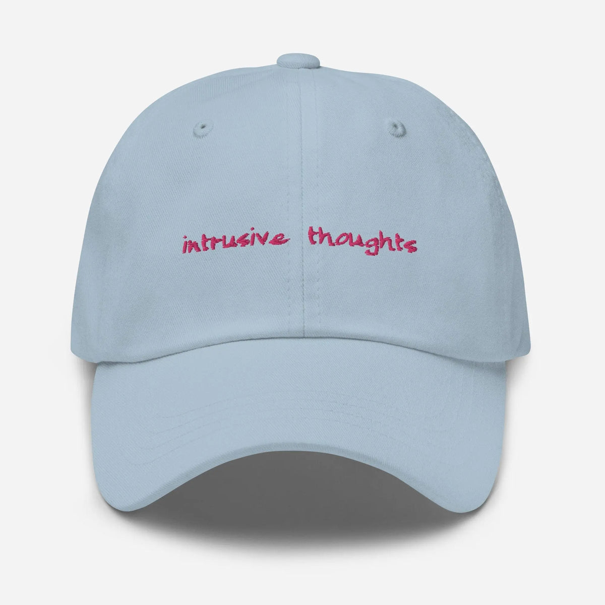 Intrusive Thoughts Dad Hat - Gift for impulsive risk takers - Embroidered Cotton Cap