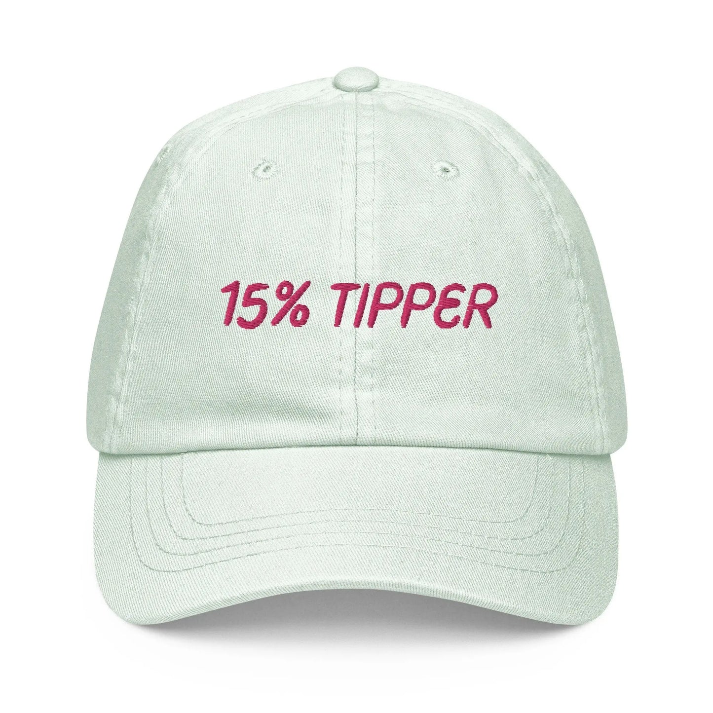The Tipper Pastel Dad Hat - Joke Gift for food lovers - Embroidered Cotton Cap - Evilwater Originals