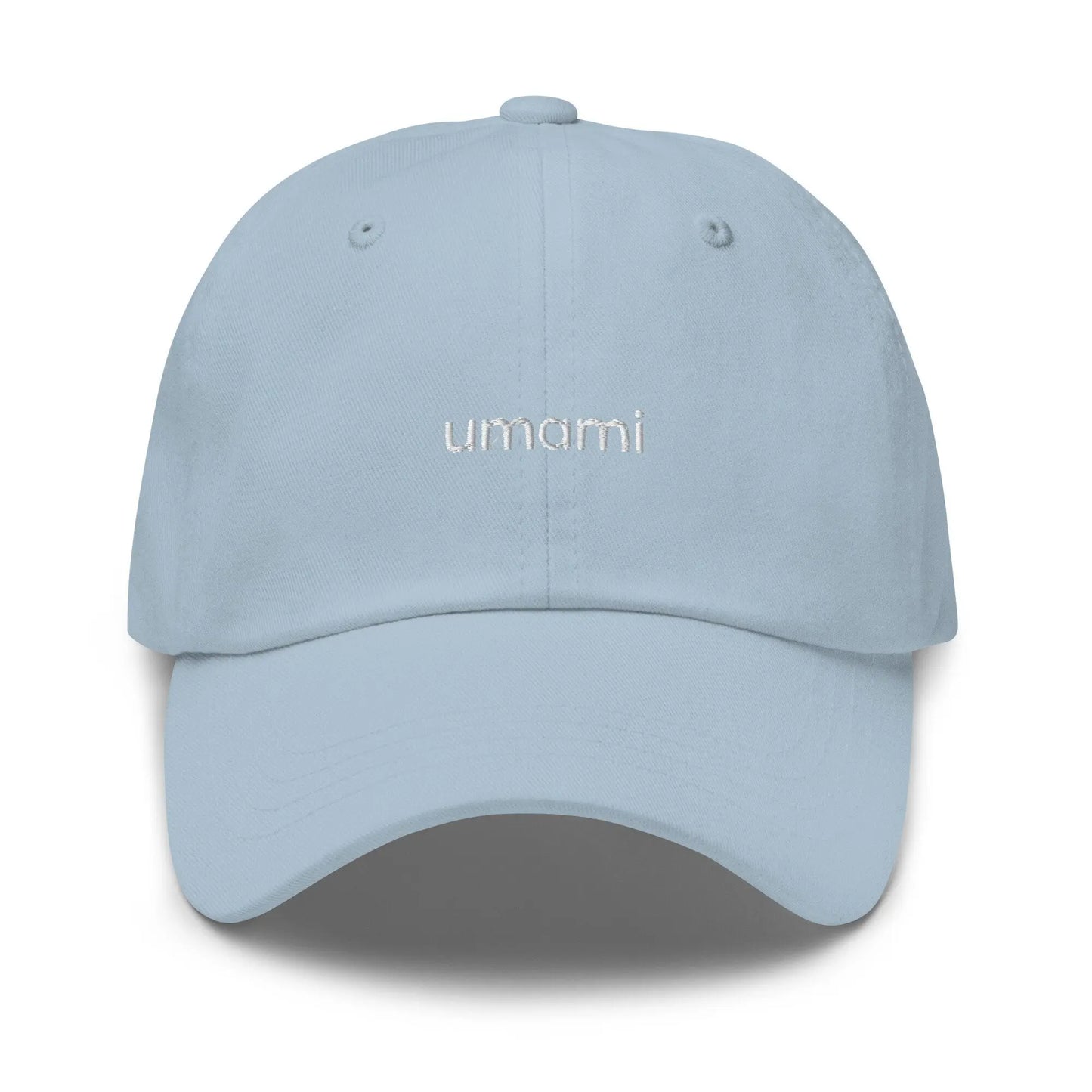 Umami Dad Hat - Gift for Foodies and Home Chefs - Cotton Embroidered Baseball Cap - Multiple Colors - Evilwater Originals