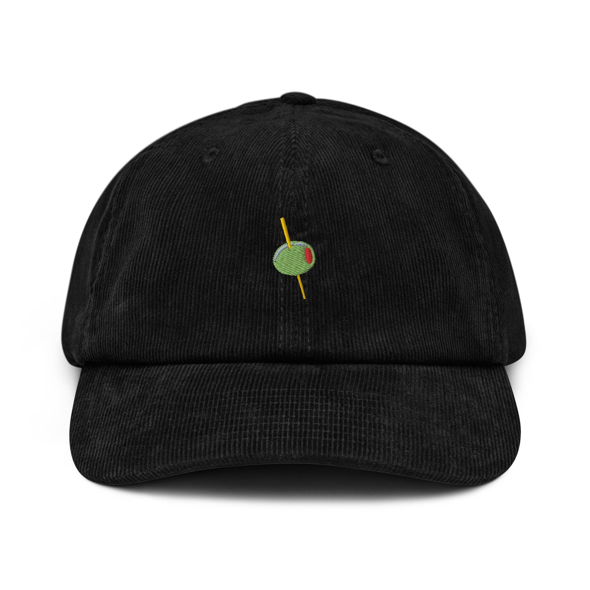 Olive Corduroy Hat - Gift for olive cocktail lovers