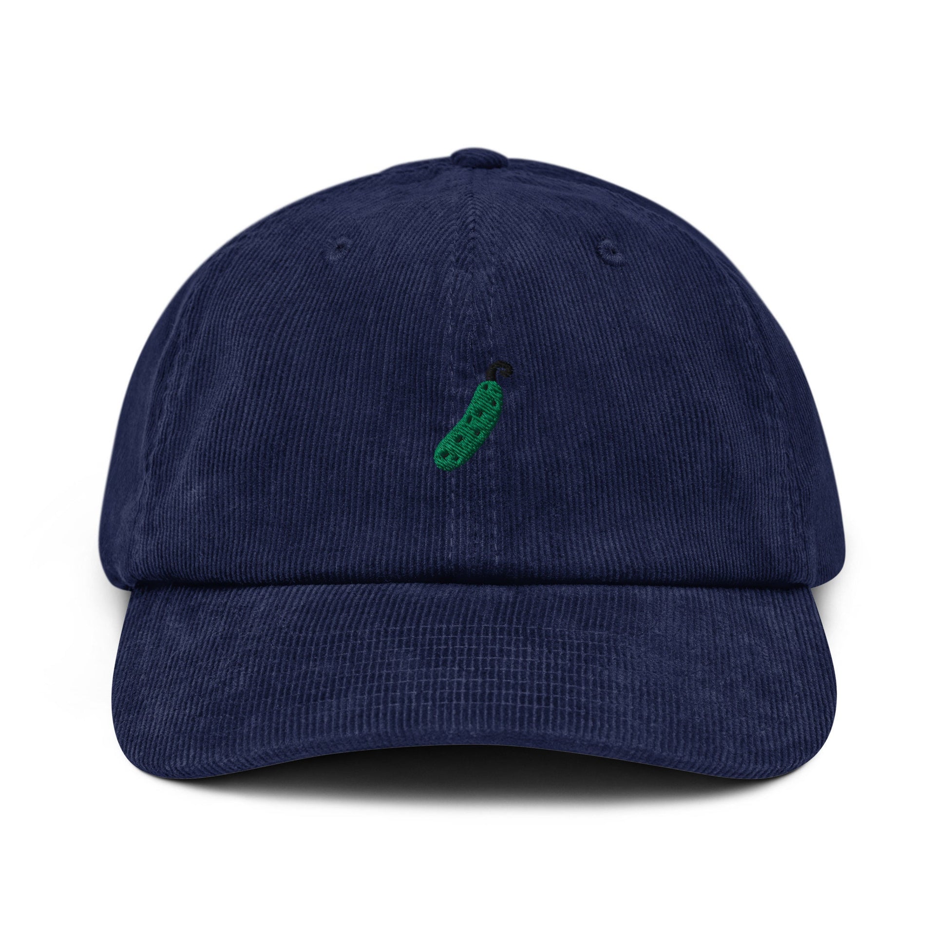 Pickle Corduroy Dad Hat - Gift for Salty Food Lovers