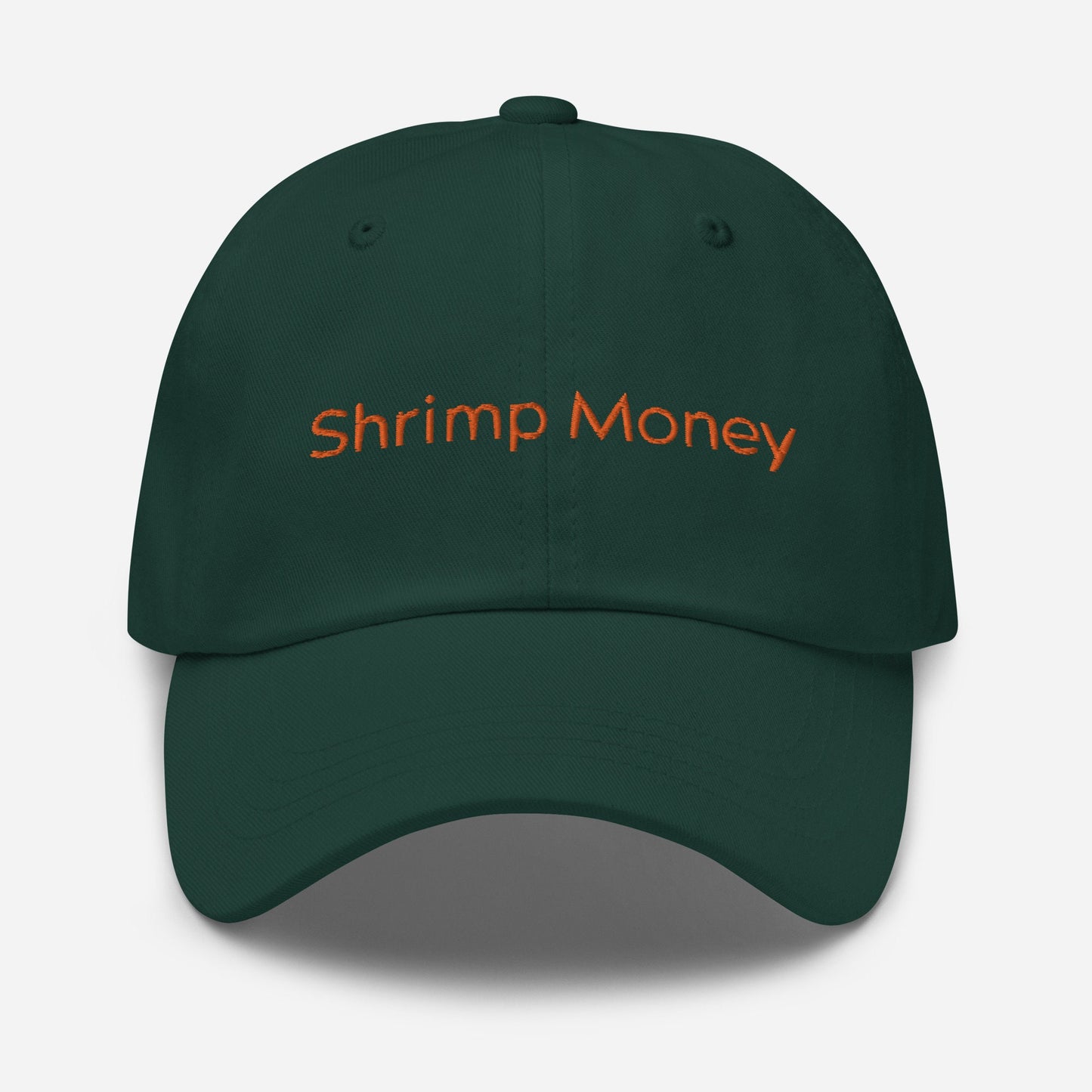 Shrimp Money - Gift for Foodies, Home Cooks & Chefs - Embroidered Cotton Cap