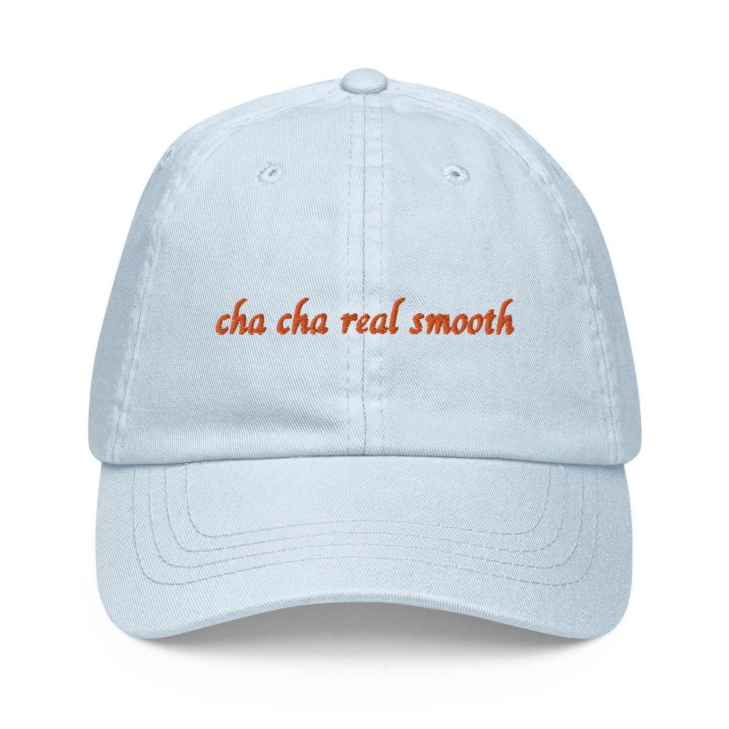 Cha Cha Slide Pastel Dad Hat - Gift for y2k millennial best friends - Cotton Embroidered Cap