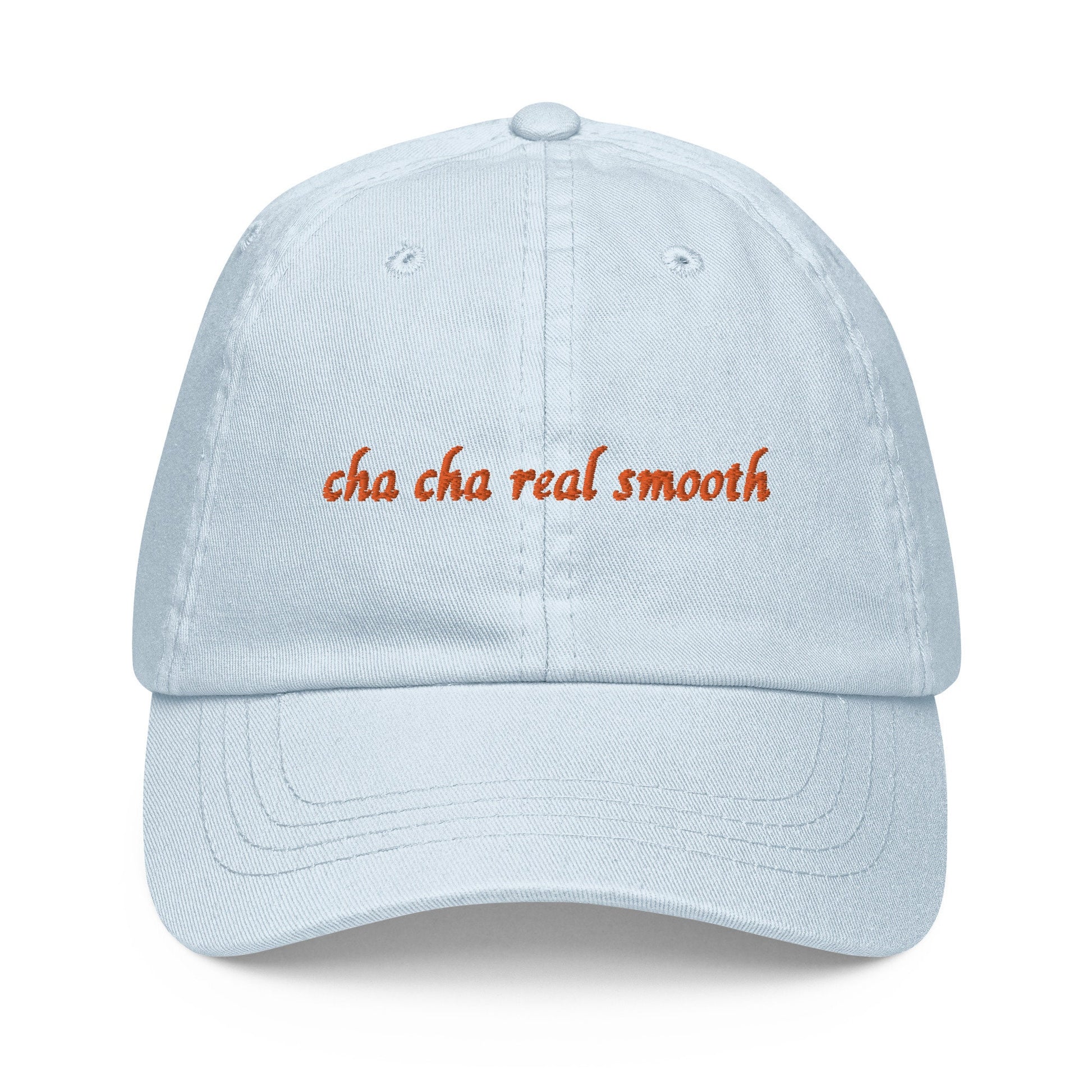 Cha Cha Slide Pastel Dad Hat - Gift for y2k millennial best friends - Cotton Embroidered Cap