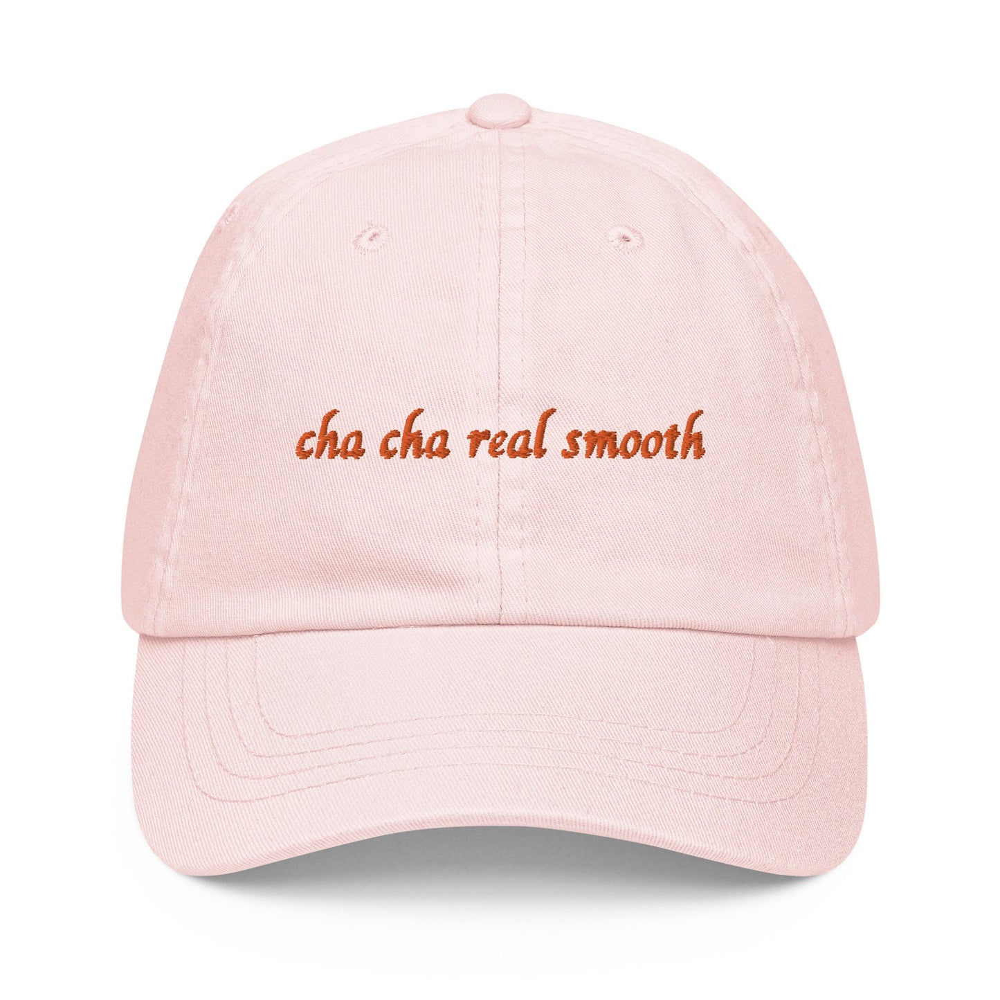 Cha Cha Slide Pastel Dad Hat - Gift for y2k millennial best friends - Cotton Embroidered Cap