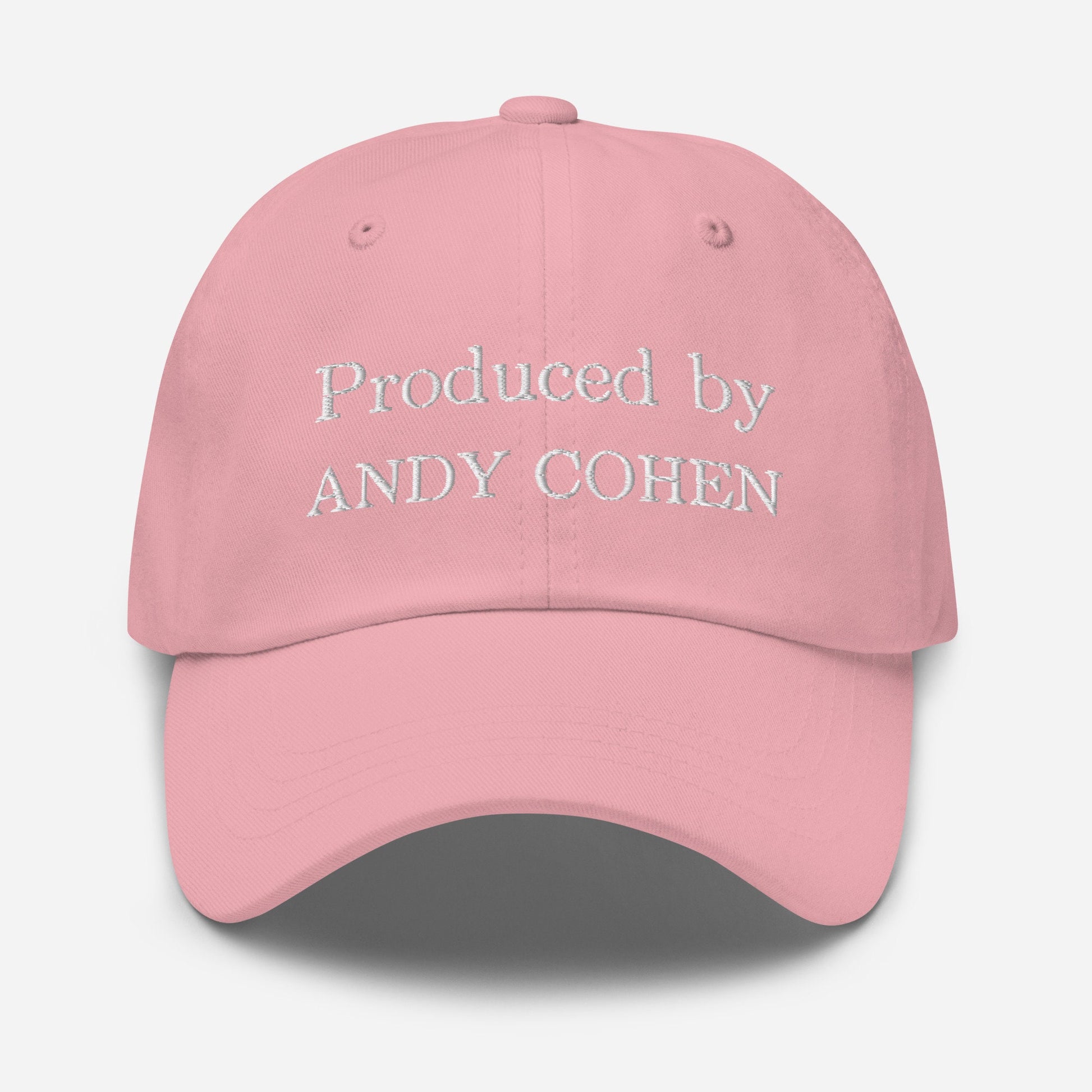 Andy Cohen Dad Hat - Gift for Reality TV fans - Handmade Embroidered Cotton Cap