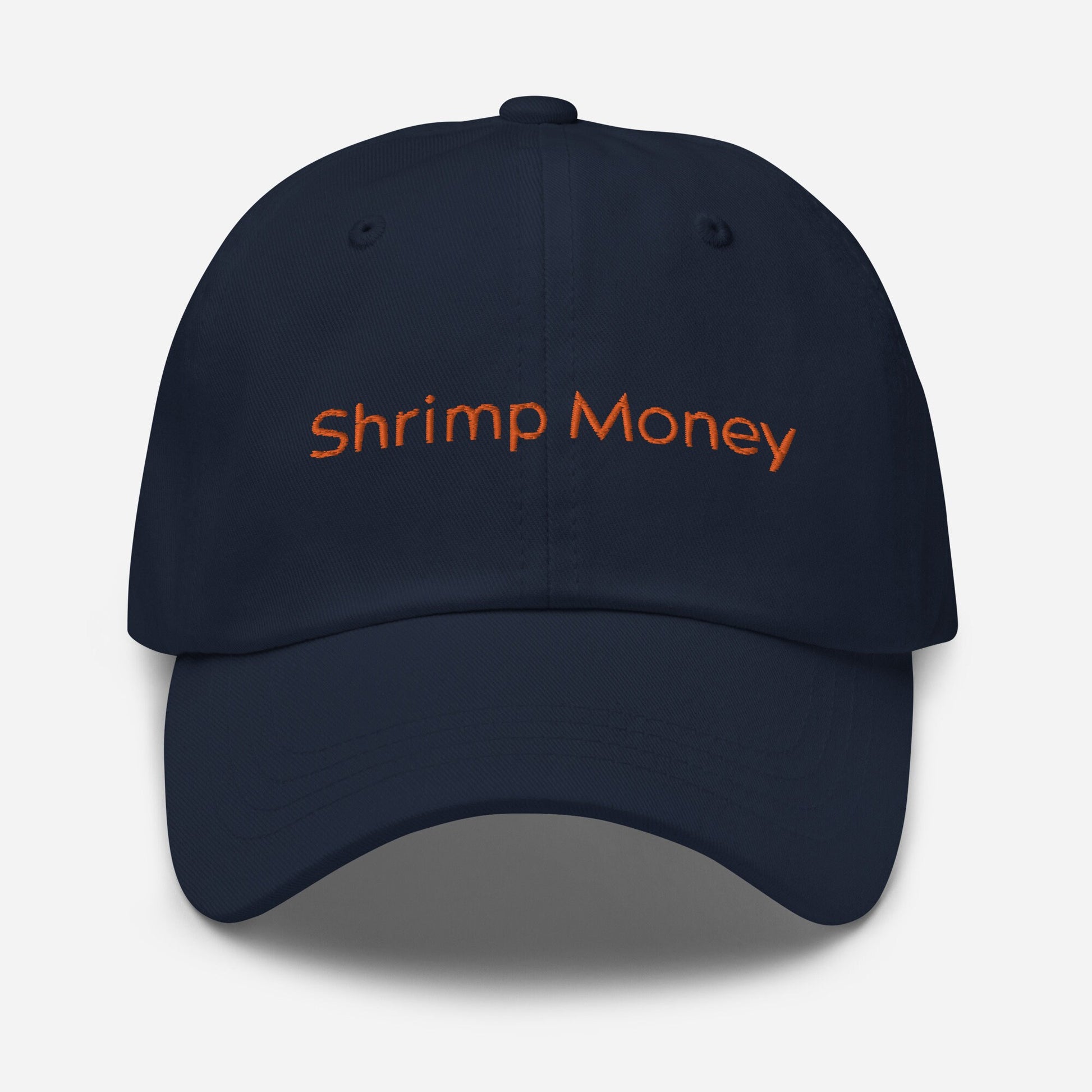 Shrimp Money - Gift for Foodies, Home Cooks & Chefs - Embroidered Cotton Cap
