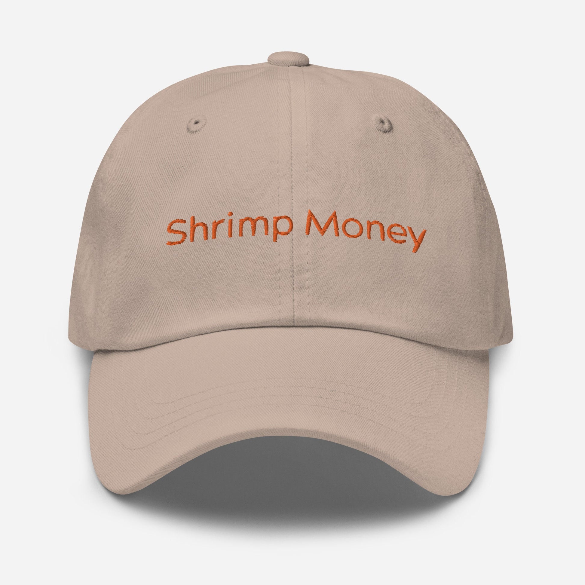 Shrimp Money - Gift for Foodies, Home Cooks & Chefs - Embroidered Cotton Cap