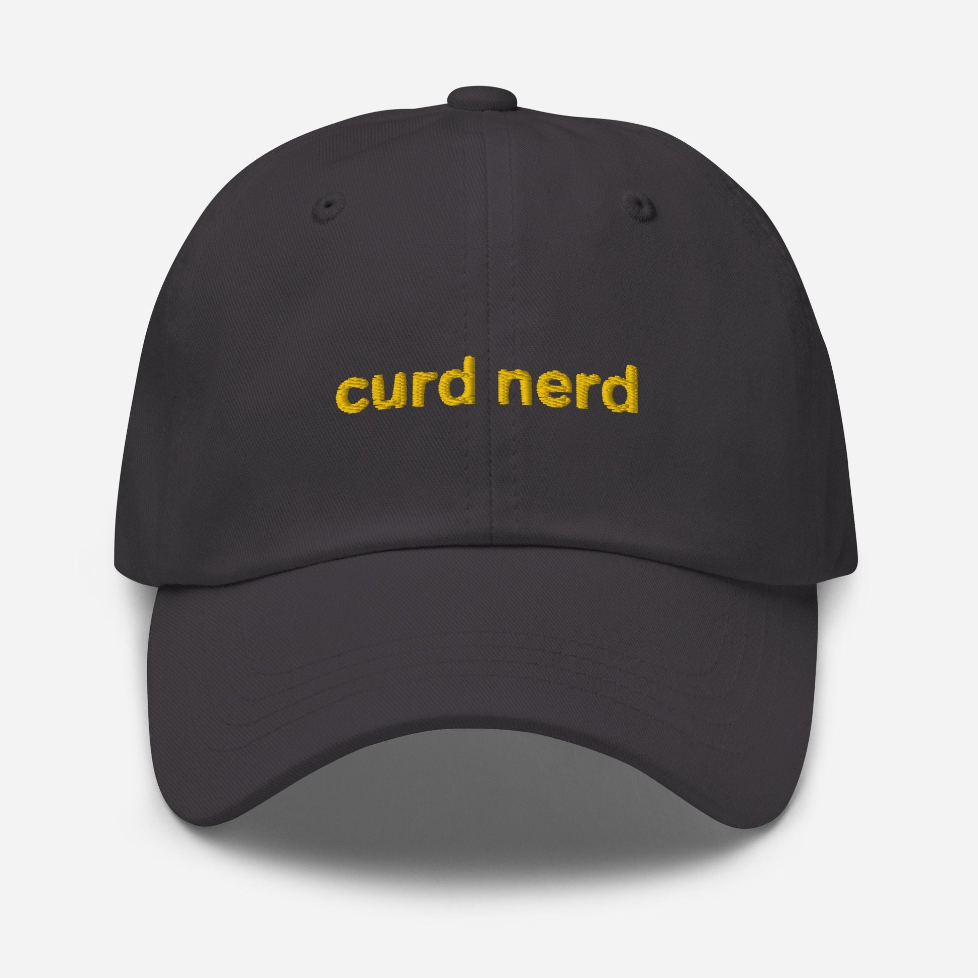 Curd Nerd - Gift for Cheese lovers, Home Cooks & Chefs - Embroidered Cotton Cap