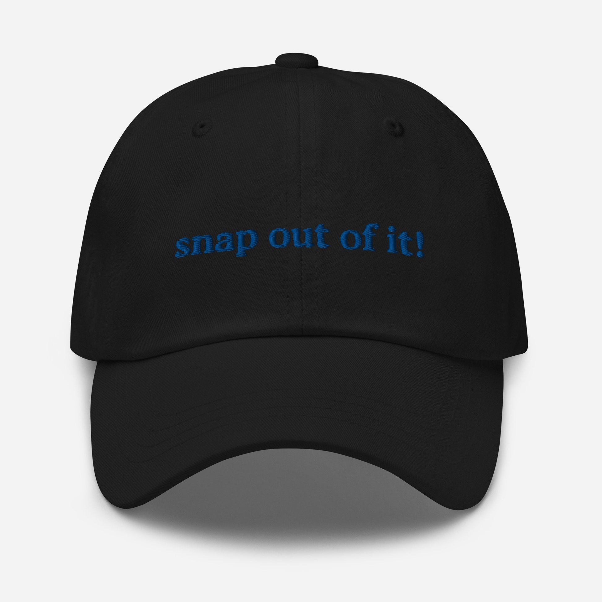 Cher Dad Hat - Snap out of it - Gift for Moonstruck film fans - Embroidered Cotton Hat