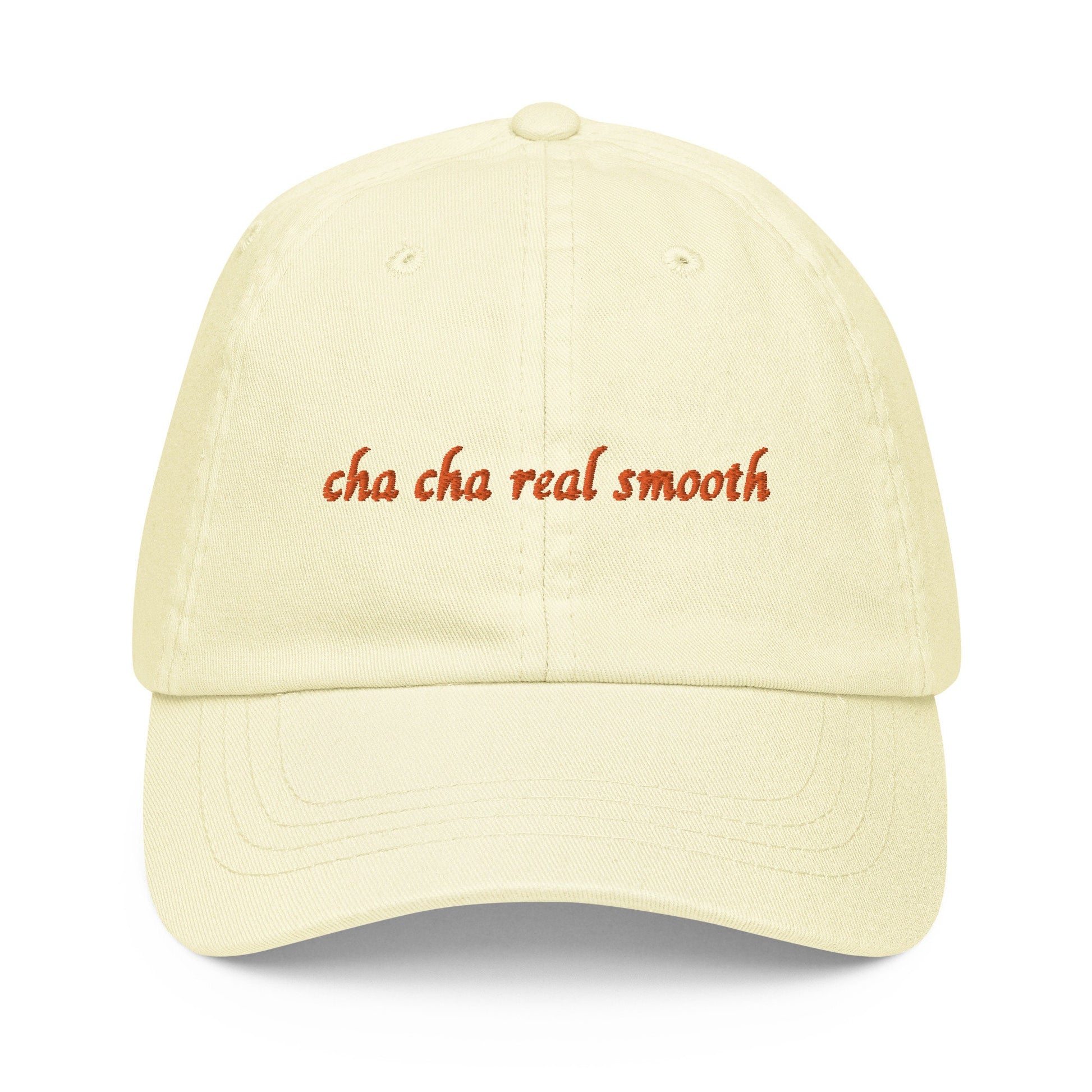 Cha Cha Slide Pastel Dad Hat - Gift for y2k millennial best friends - Cotton Embroidered Cap
