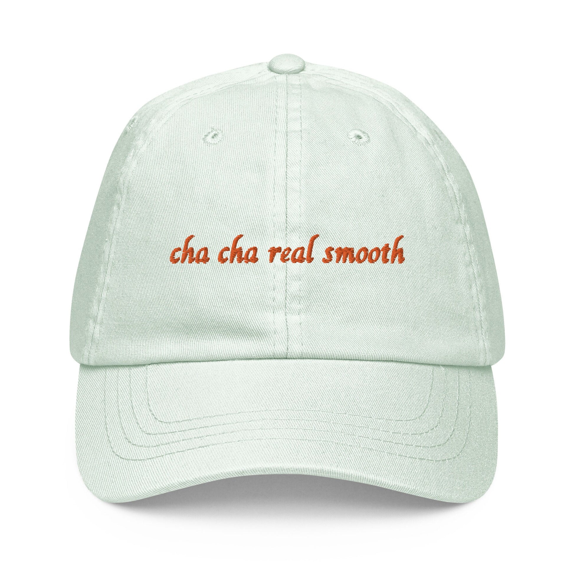 Cha Cha Slide Pastel Dad Hat - Gift for y2k millennial best friends - Cotton Embroidered Cap