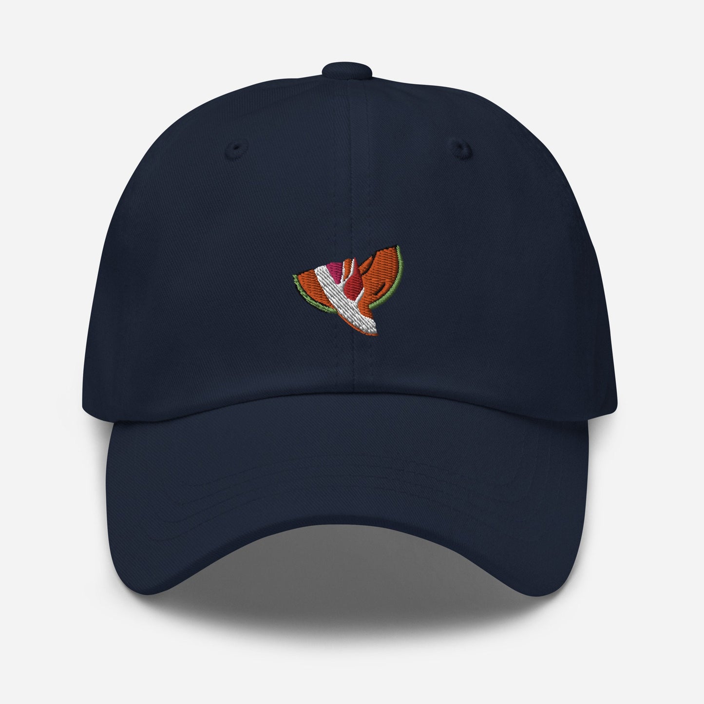 Prosciutto Melon Dad Hat - Cantaloupe and Prosciutto Appetizer - Gift for Italian food lovers and chefs - Embroidered Cotton Cap