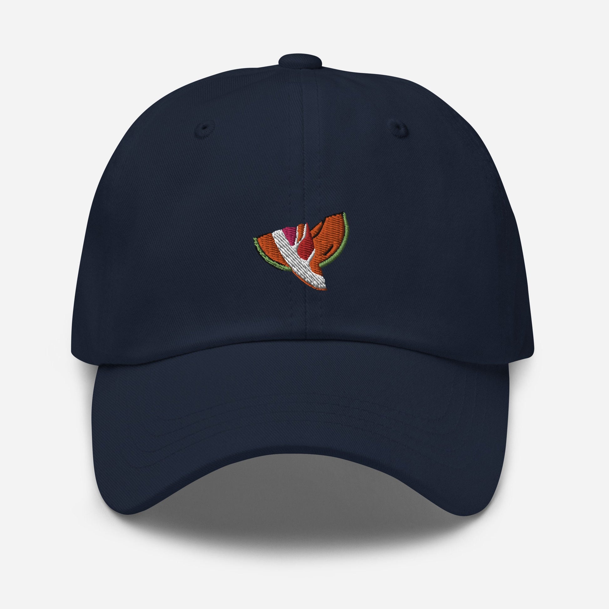 Prosciutto Melon Dad Hat - Cantaloupe and Prosciutto Appetizer - Gift for Italian food lovers and chefs - Embroidered Cotton Cap