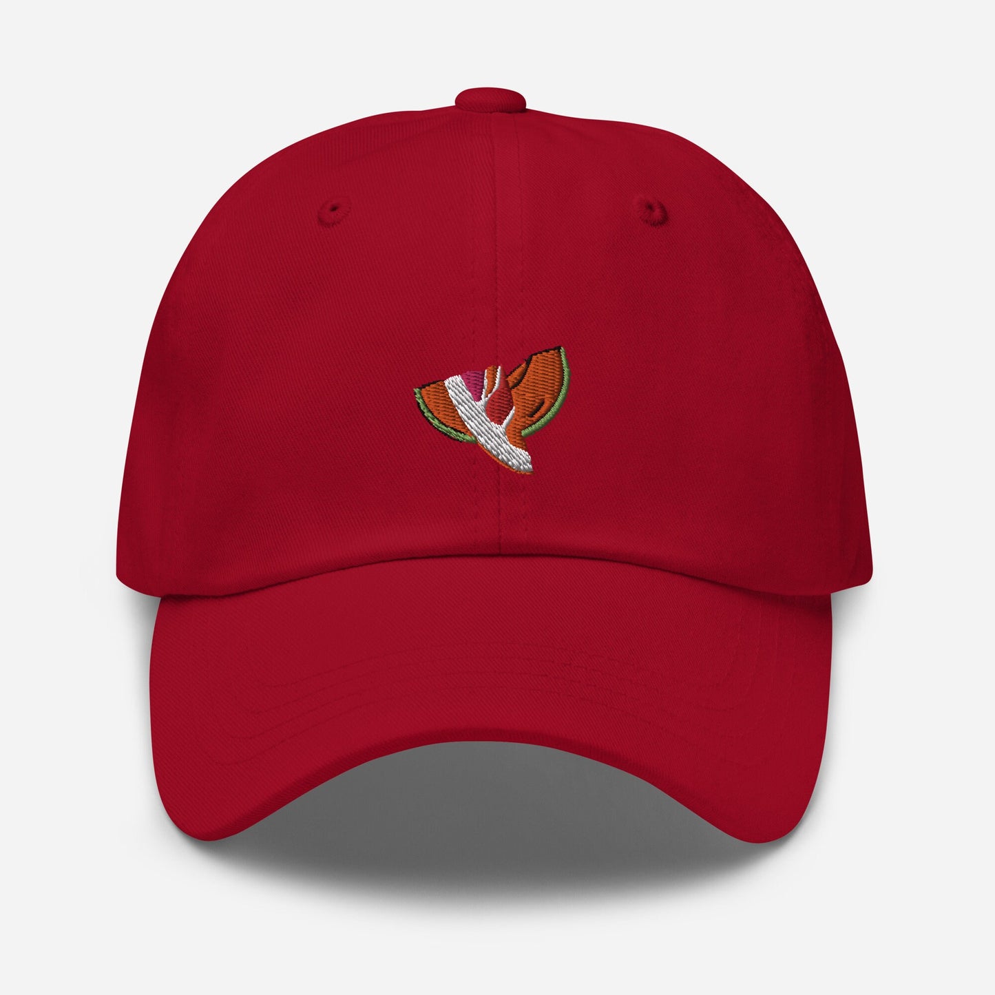 Prosciutto Melon Dad Hat - Cantaloupe and Prosciutto Appetizer - Gift for Italian food lovers and chefs - Embroidered Cotton Cap