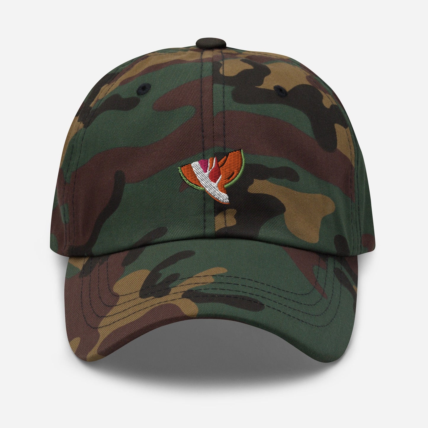 Prosciutto Melon Dad Hat - Cantaloupe and Prosciutto Appetizer - Gift for Italian food lovers and chefs - Embroidered Cotton Cap
