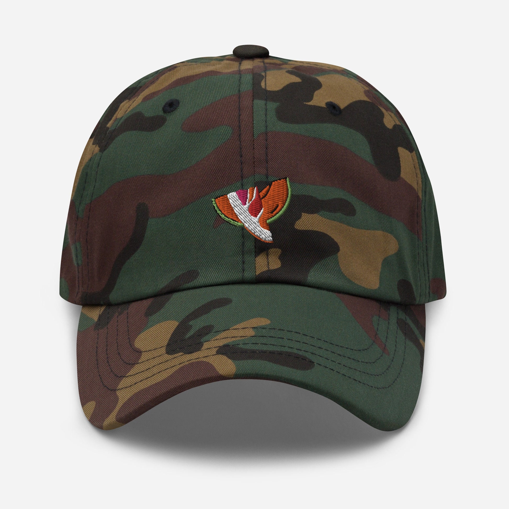 Prosciutto Melon Dad Hat - Cantaloupe and Prosciutto Appetizer - Gift for Italian food lovers and chefs - Embroidered Cotton Cap