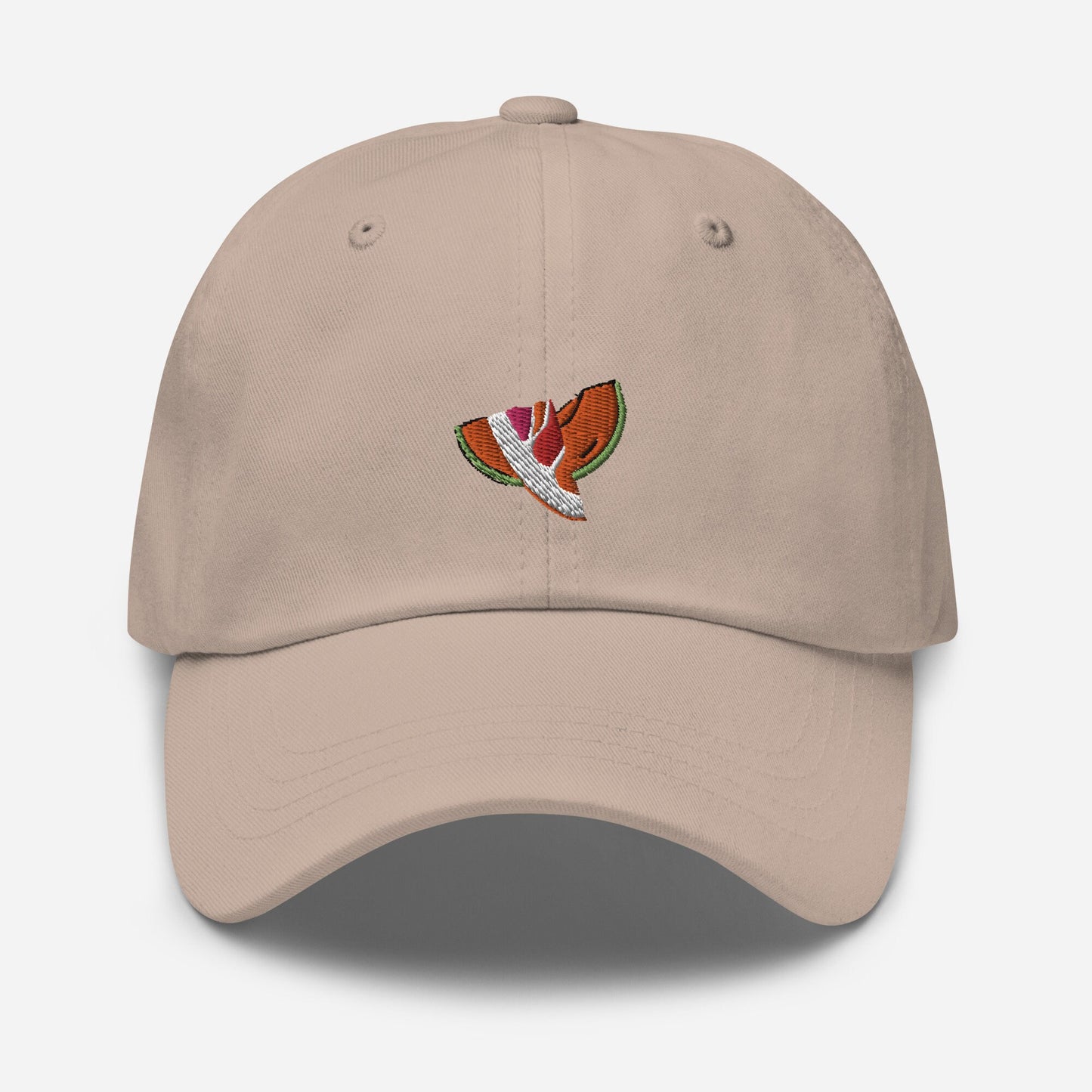 Prosciutto Melon Dad Hat - Cantaloupe and Prosciutto Appetizer - Gift for Italian food lovers and chefs - Embroidered Cotton Cap