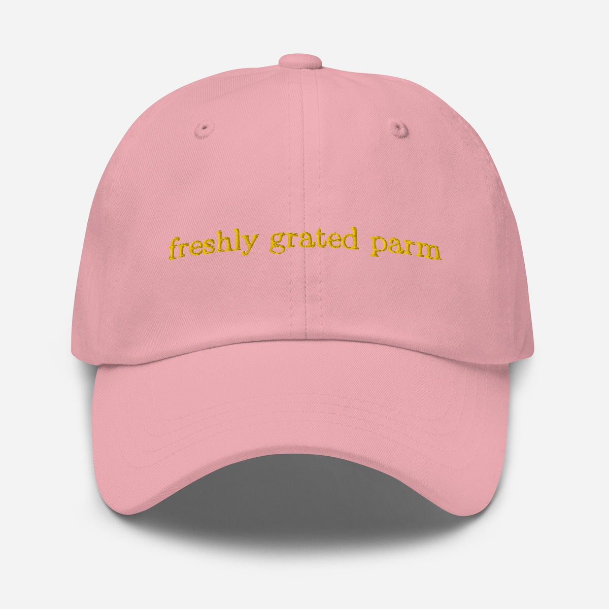 Parm Dad Hat - Gift for Italian Foodie Restauranteurs - Embroidered Cotton Cap