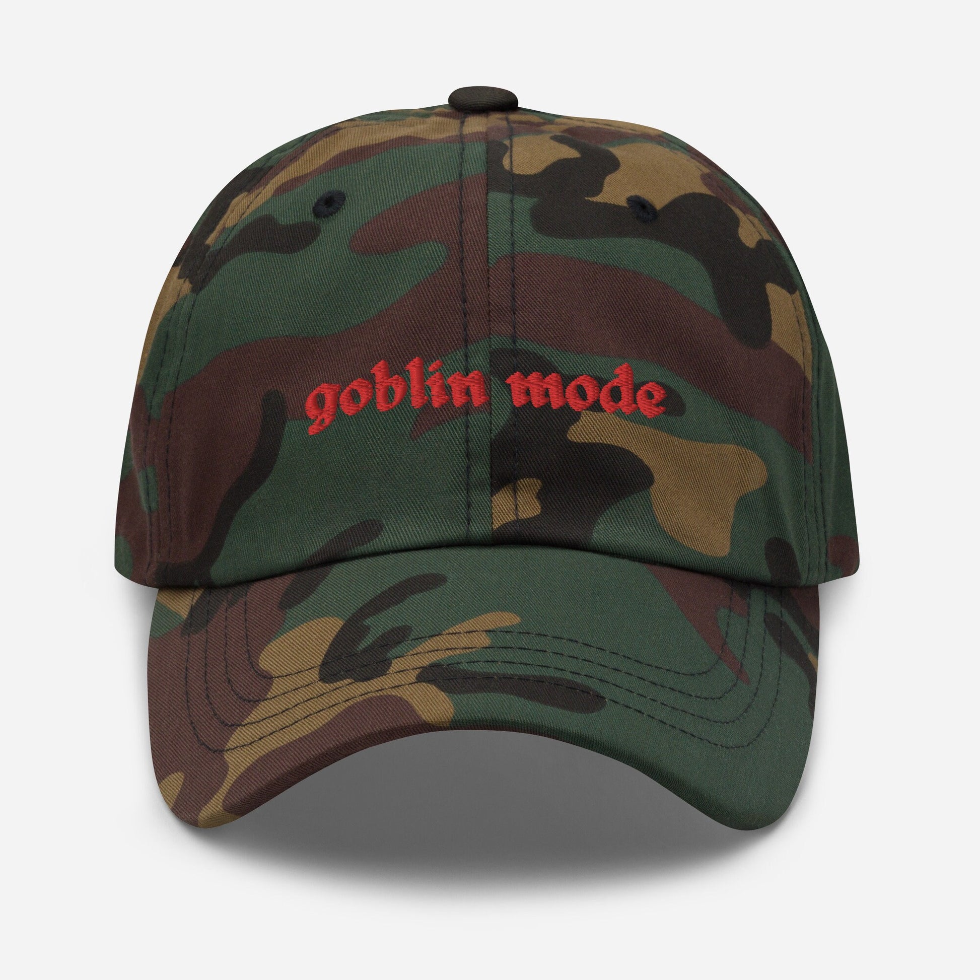 Goblin Mode Dad Hat - Cotton Embroidered Cap