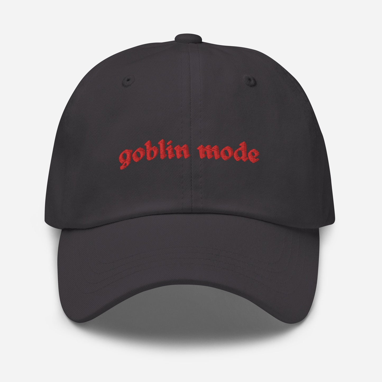 Goblin Mode Dad Hat - Cotton Embroidered Cap