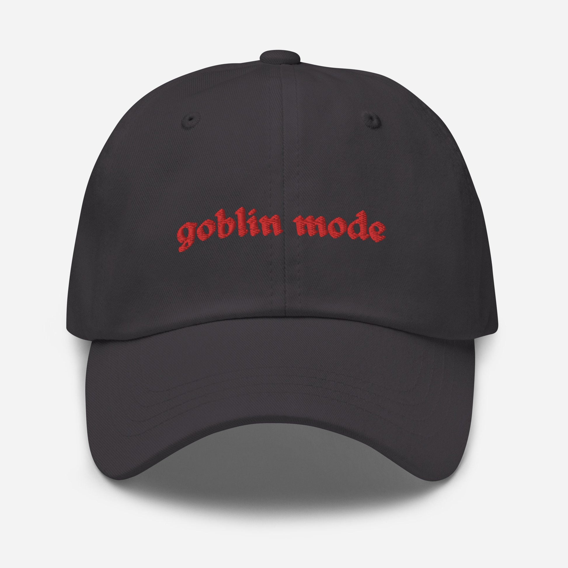 Goblin Mode Dad Hat - Cotton Embroidered Cap