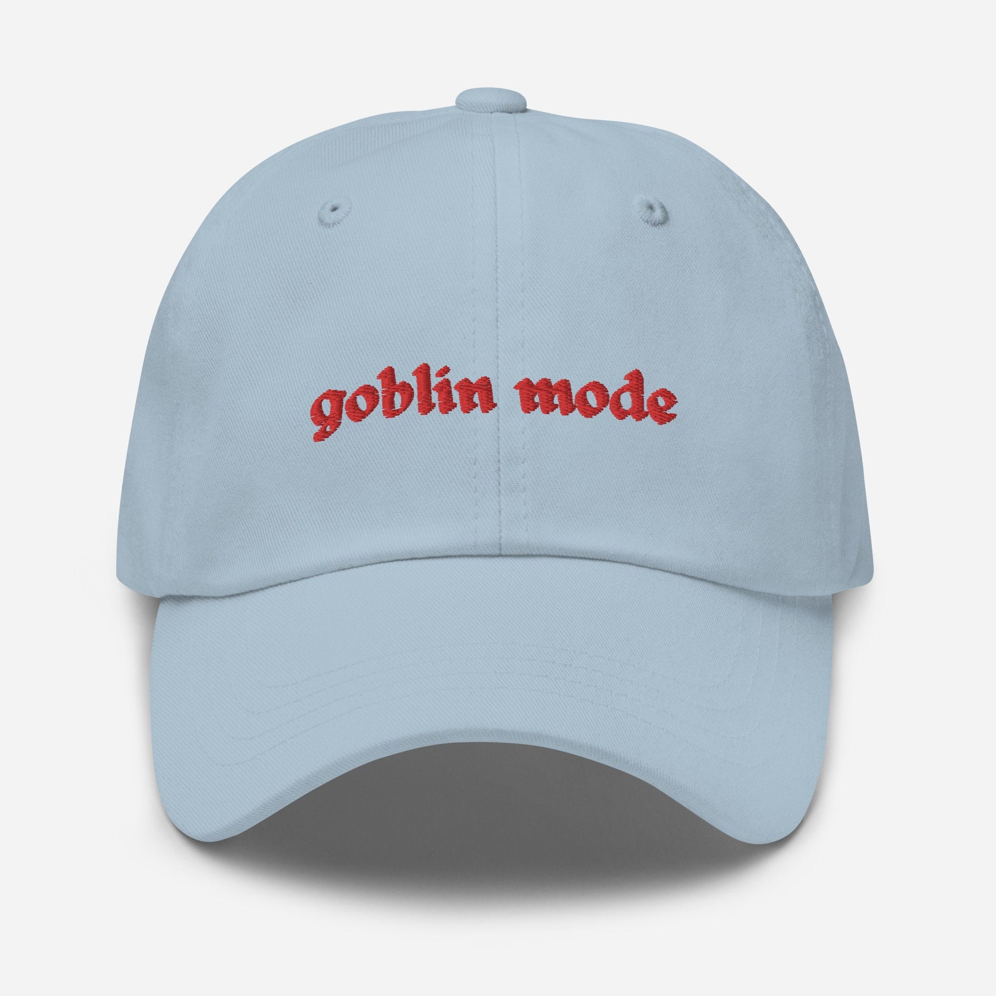 Goblin Mode Dad Hat - Cotton Embroidered Cap
