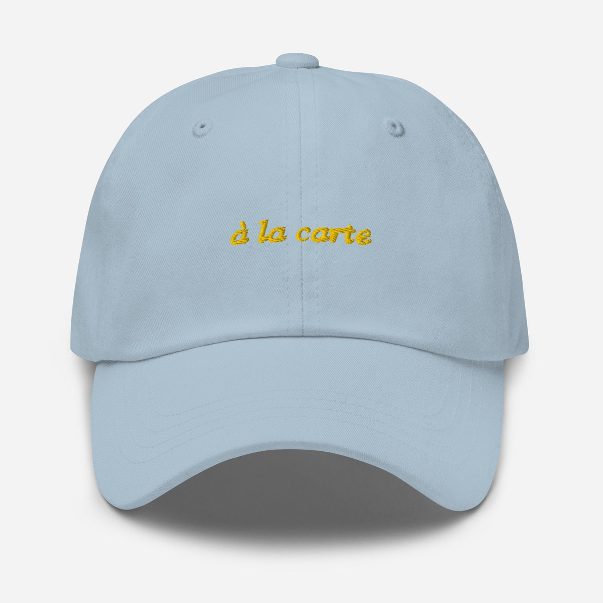 a la carte Dad Hat - Gift Food Fans and Home Chefs - Embroidered Cotton Cap