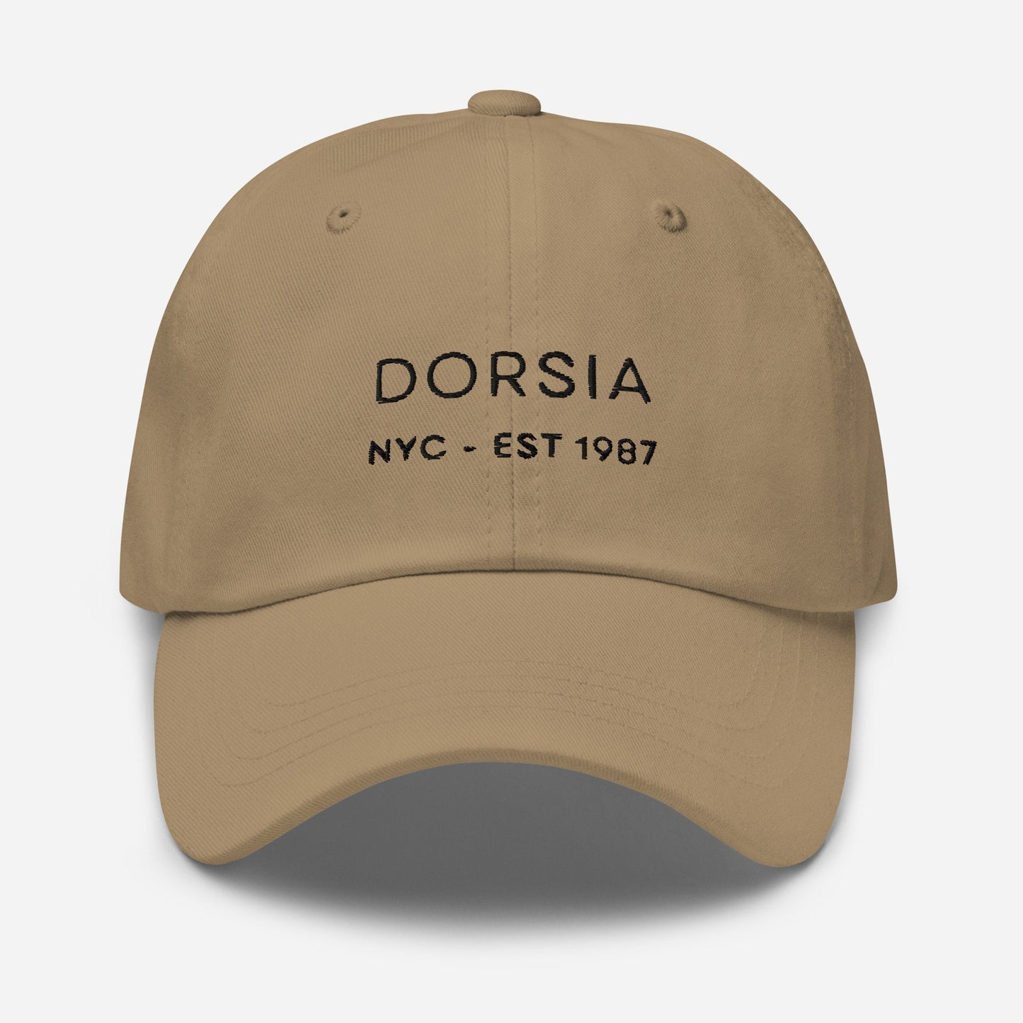 American Psycho Dad Hat - Dorsia Restaurant- Gift for foodie film buffs - Handmade Embroidered Cotton Cap