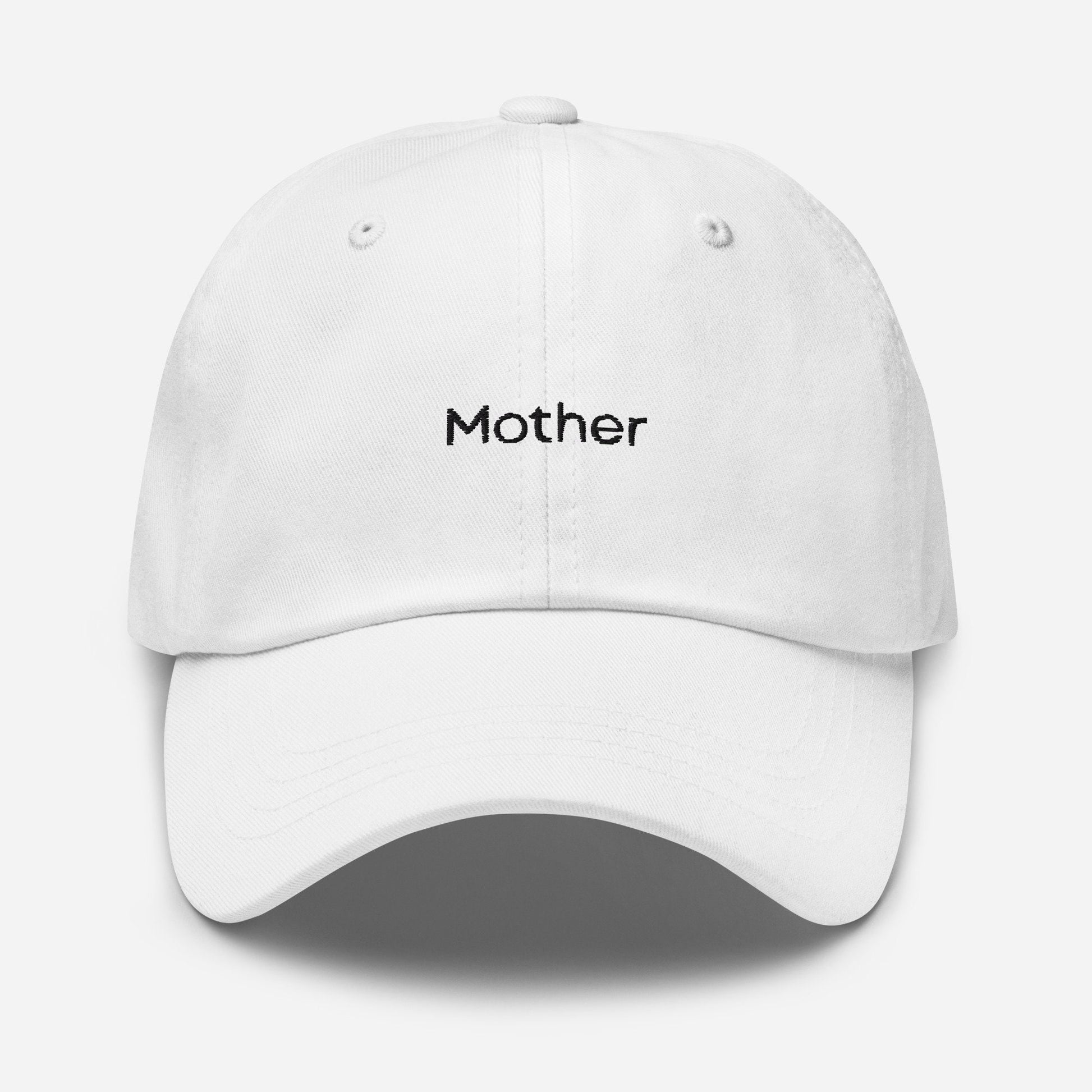 Mother Dad Hat - Gift Mommy Moms and Queens - Embroidered Cotton Cap