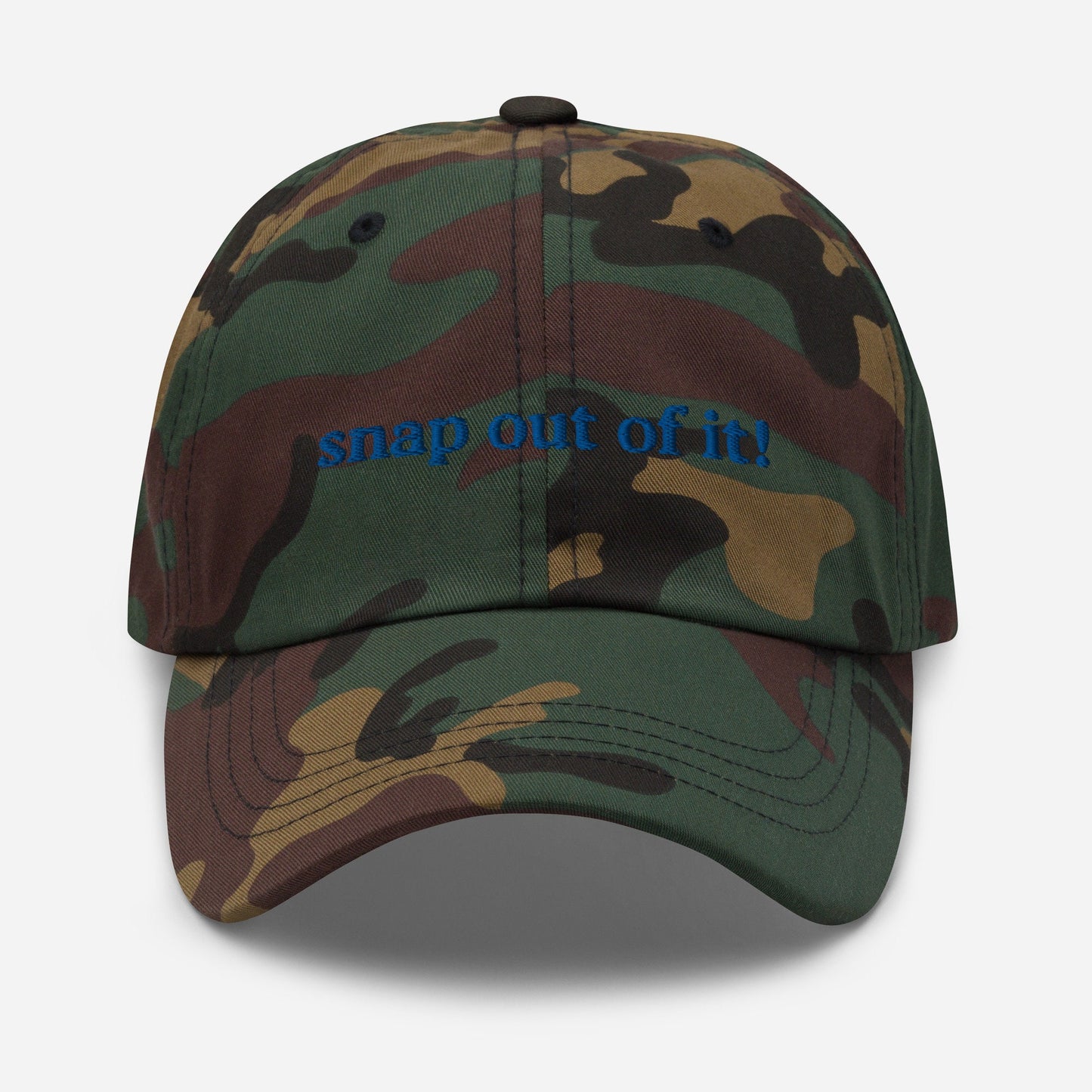 Cher Dad Hat - Snap out of it - Gift for Moonstruck film fans - Embroidered Cotton Hat