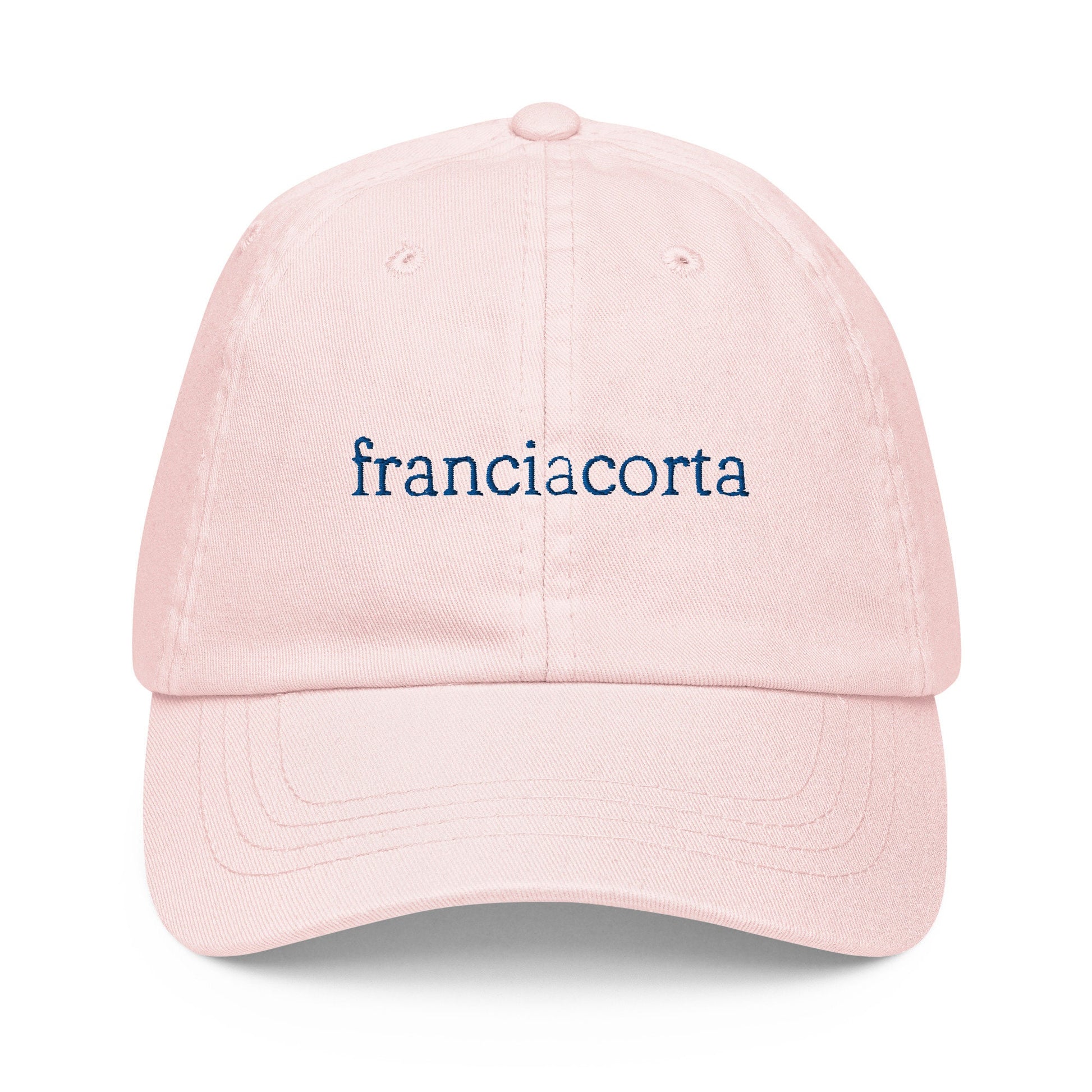 Franciacorta Dad Hat - Gift for Italian Wine Lovers - Pastel Cotton Embroidered Cap