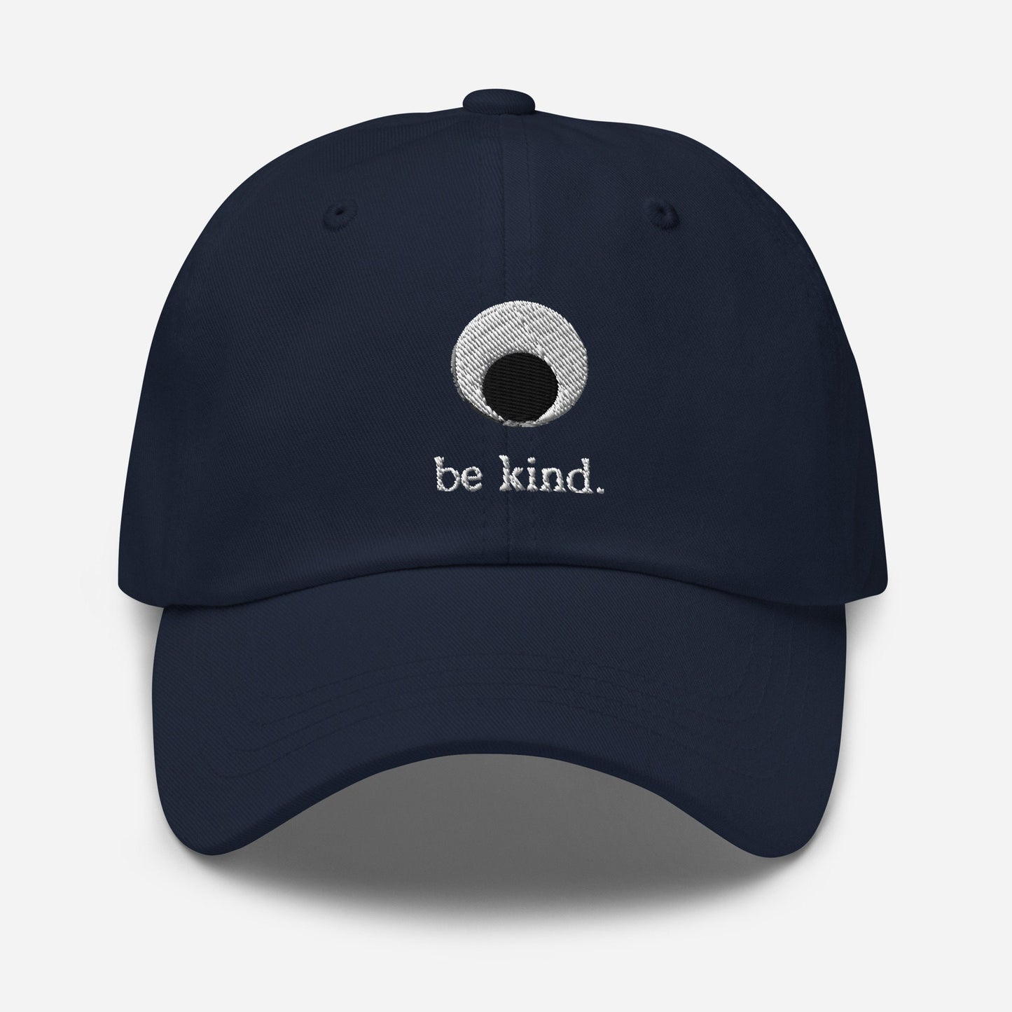 Be Kind Dad Hat - Everything Everywhere All At Once - A24 Film Fans Gift - Minimalist Embroidered Staff Cotton Hat