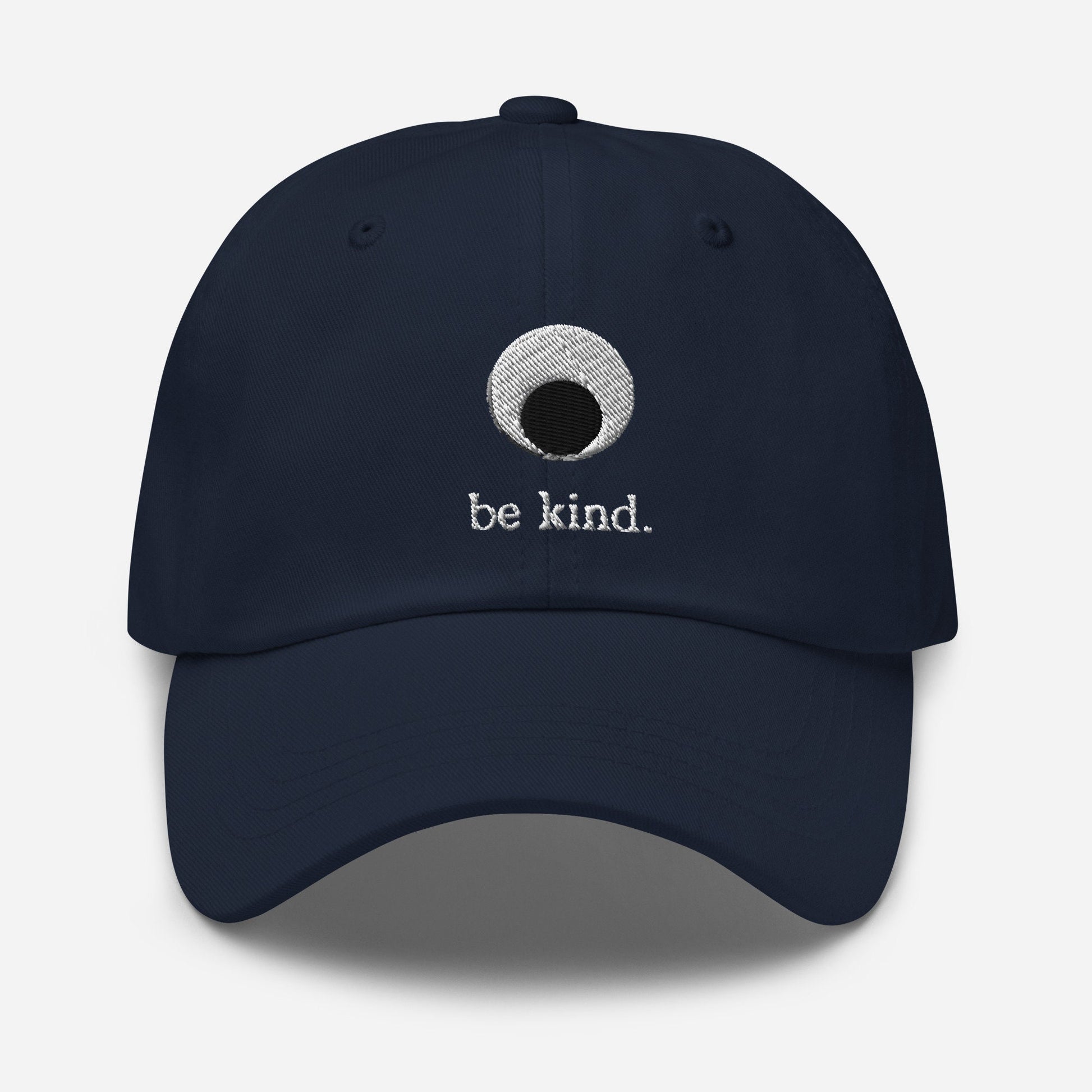Be Kind Dad Hat - Everything Everywhere All At Once - A24 Film Fans Gift - Minimalist Embroidered Staff Cotton Hat