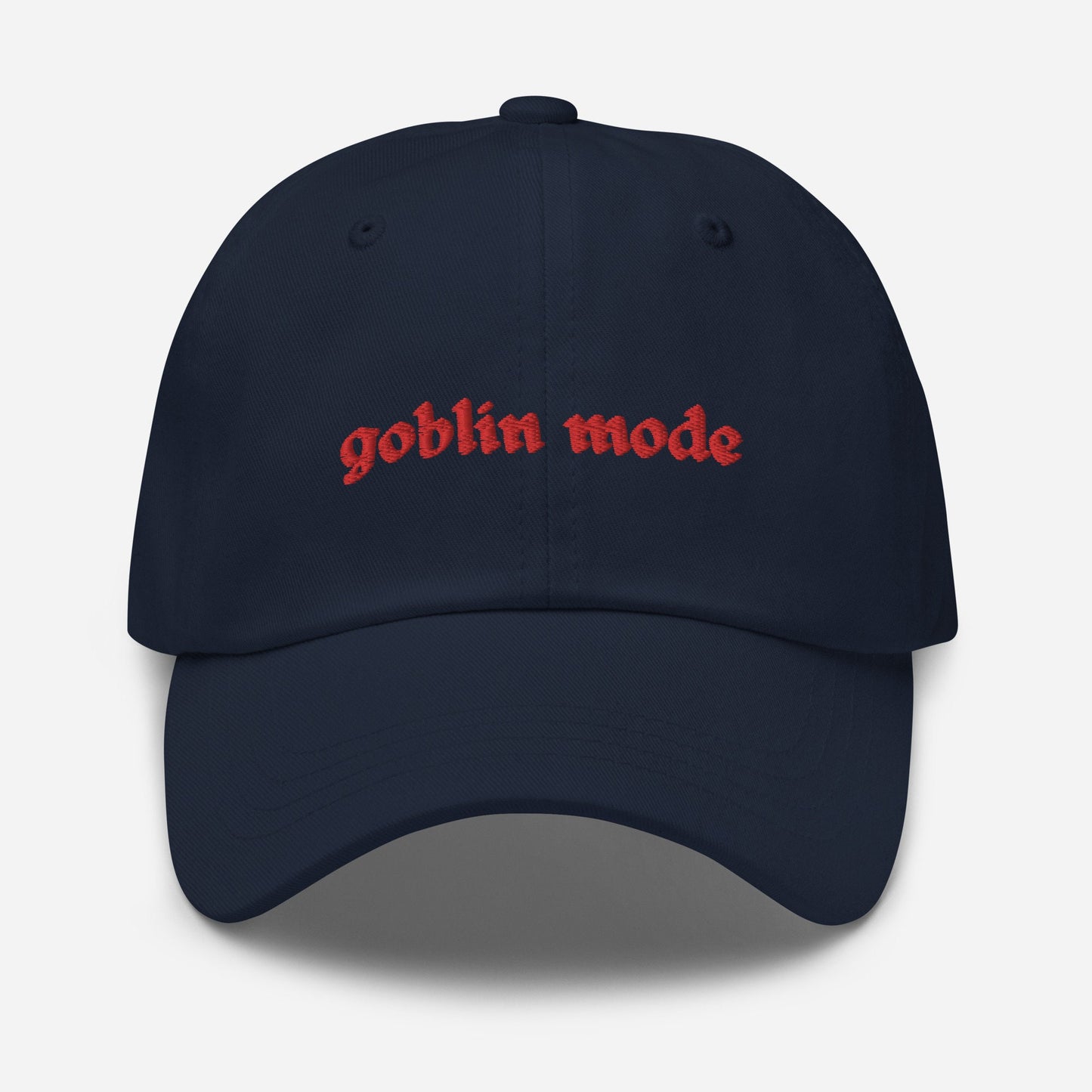 Goblin Mode Dad Hat - Cotton Embroidered Cap