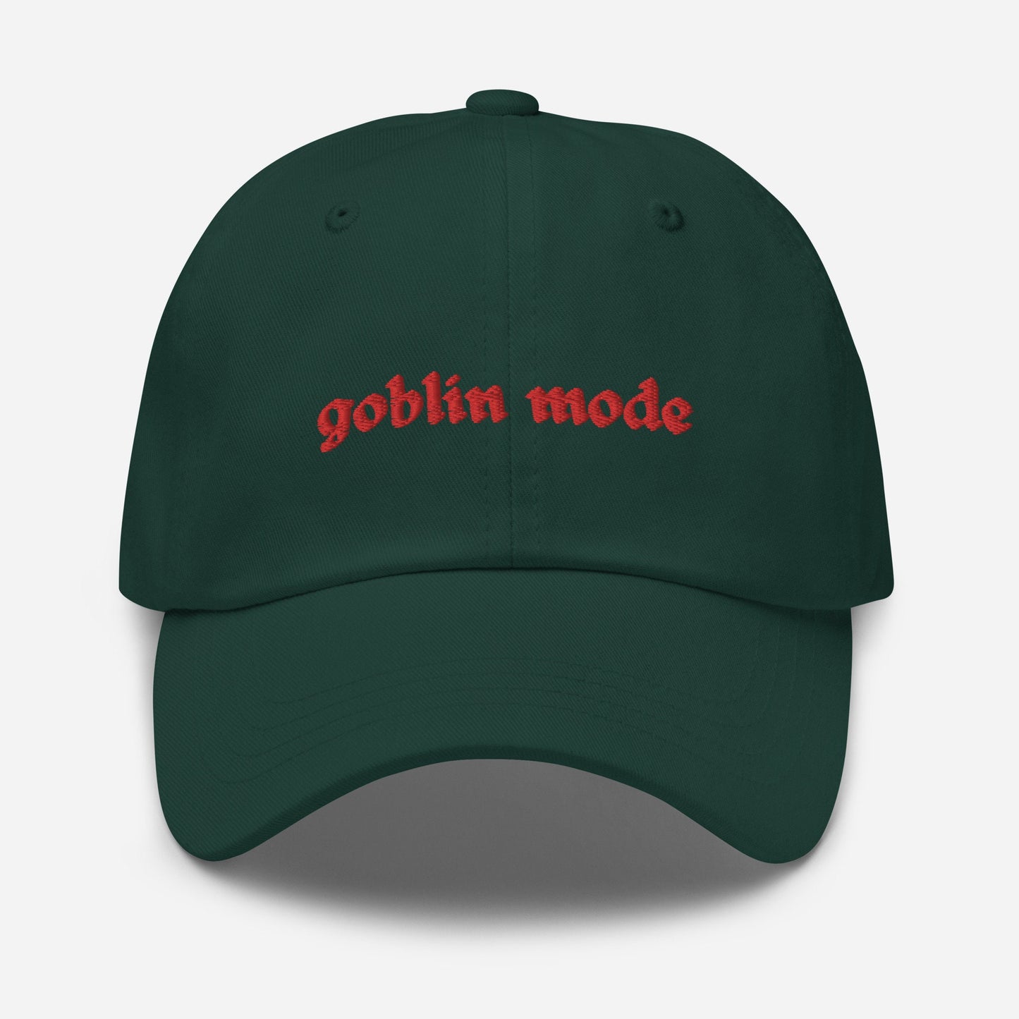 Goblin Mode Dad Hat - Cotton Embroidered Cap