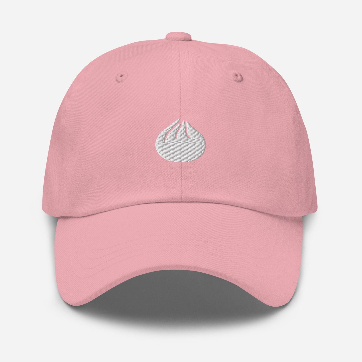 Steamed BBQ Pork Bun Dad Hat - Chinese Dim Sum Lovers Gift - Minimalist Embroidered Staff Cotton Hat