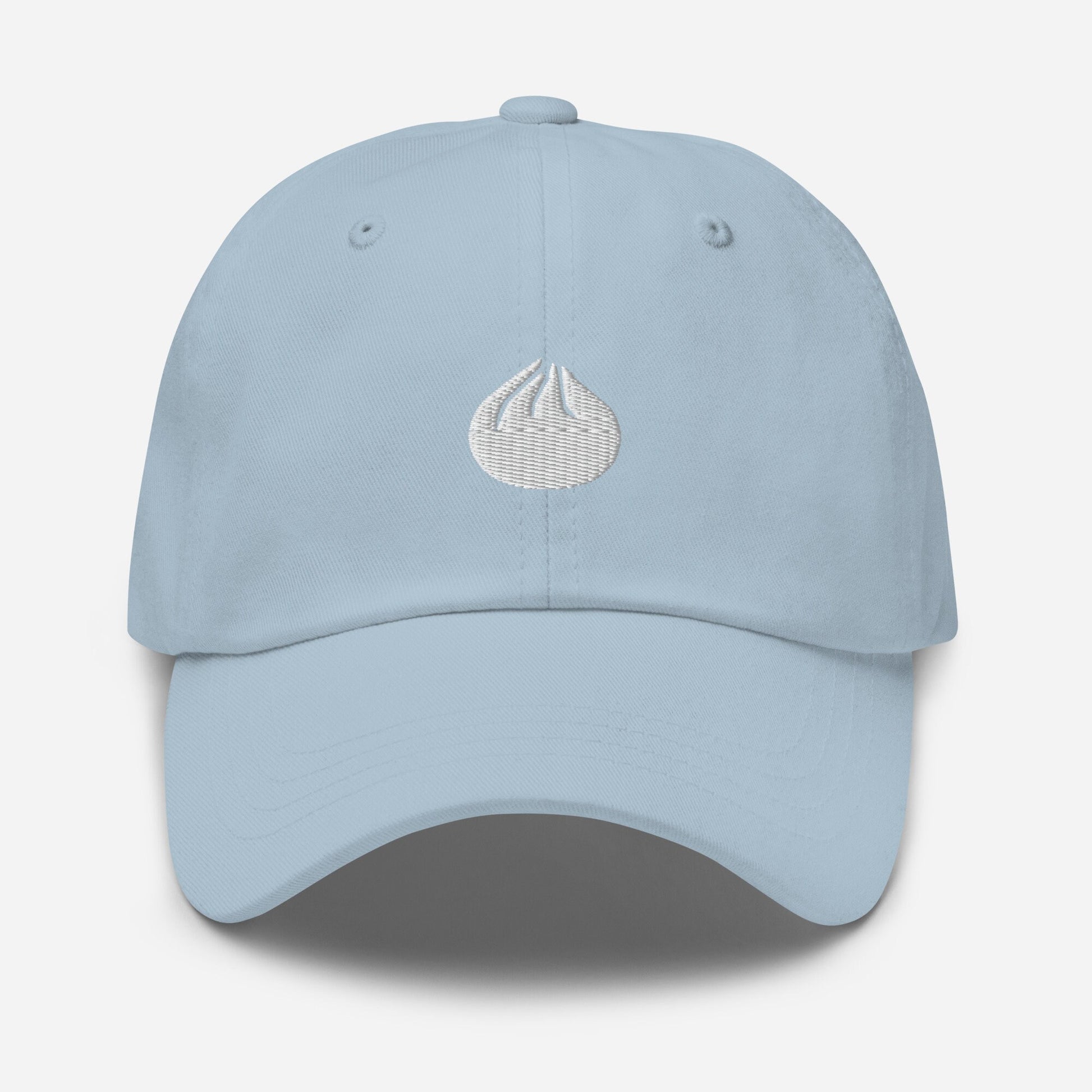 Steamed BBQ Pork Bun Dad Hat - Chinese Dim Sum Lovers Gift - Minimalist Embroidered Staff Cotton Hat