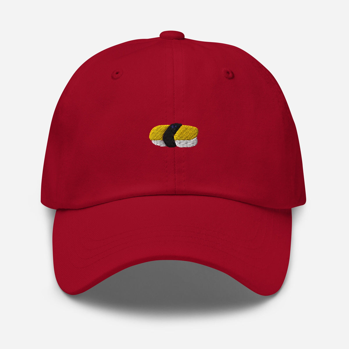 Tamago Sushi Dad Hat - Japanese Food Lovers Gift - Minimalist Embroidered Staff Cotton Hat