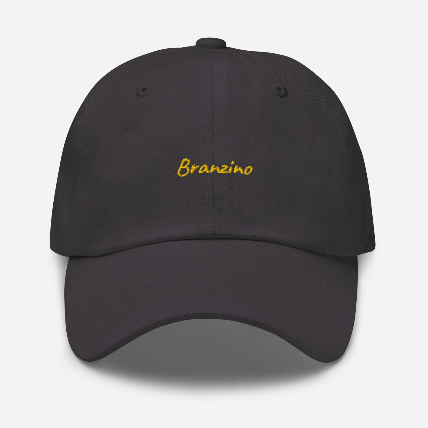Branzino Dad Hat - Gift for Italian Mediterranean Seafood Lovers - Embroidered Cotton Cap