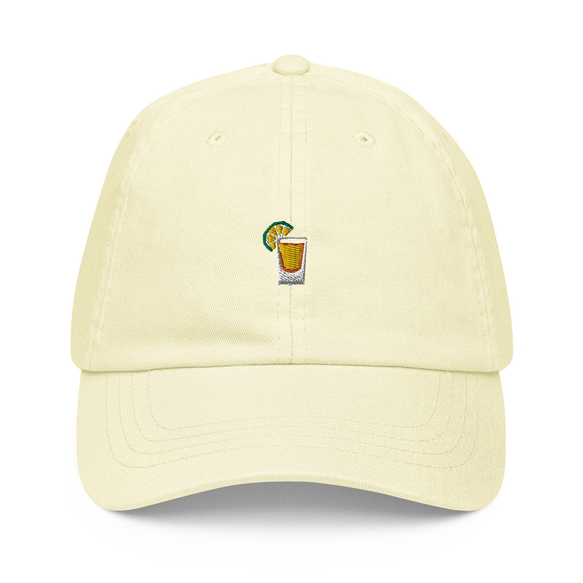 Tequila Shot Dad Hat - Gift for Mexican Spirit Lovers and Party Goers - Pastel Cotton Embroidered Cap