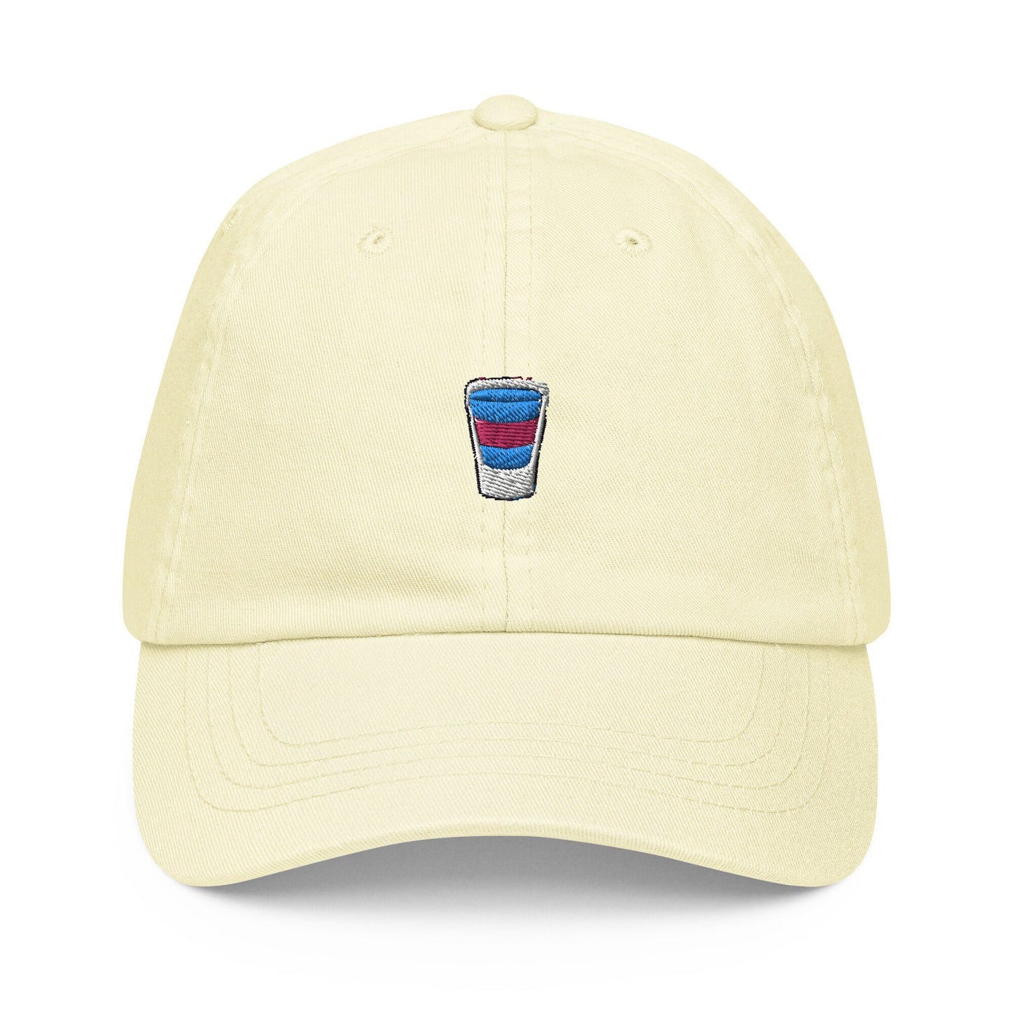 Tequila Shot Dad Hat - Gift for Mexican Spirit Lovers and Party Goers - Pastel Cotton Embroidered Cap