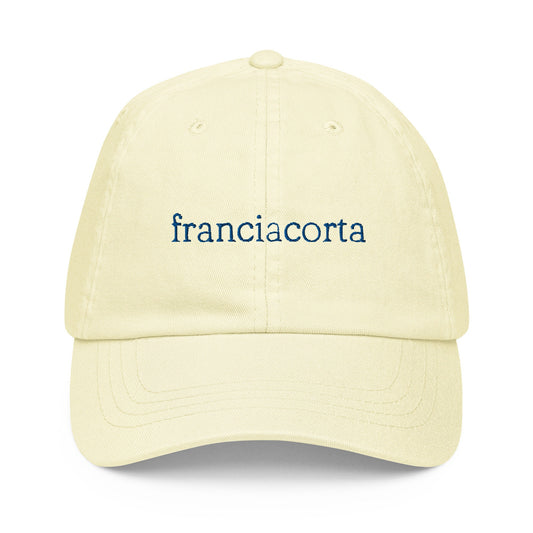 Franciacorta Dad Hat - Gift for Italian Wine Lovers - Pastel Cotton Embroidered Cap