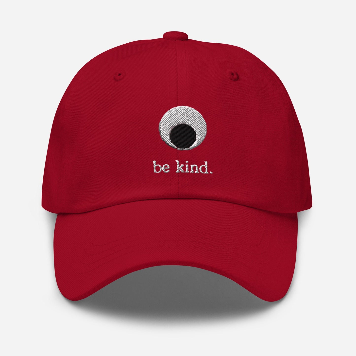 Be Kind Dad Hat - Everything Everywhere All At Once - A24 Film Fans Gift - Minimalist Embroidered Staff Cotton Hat